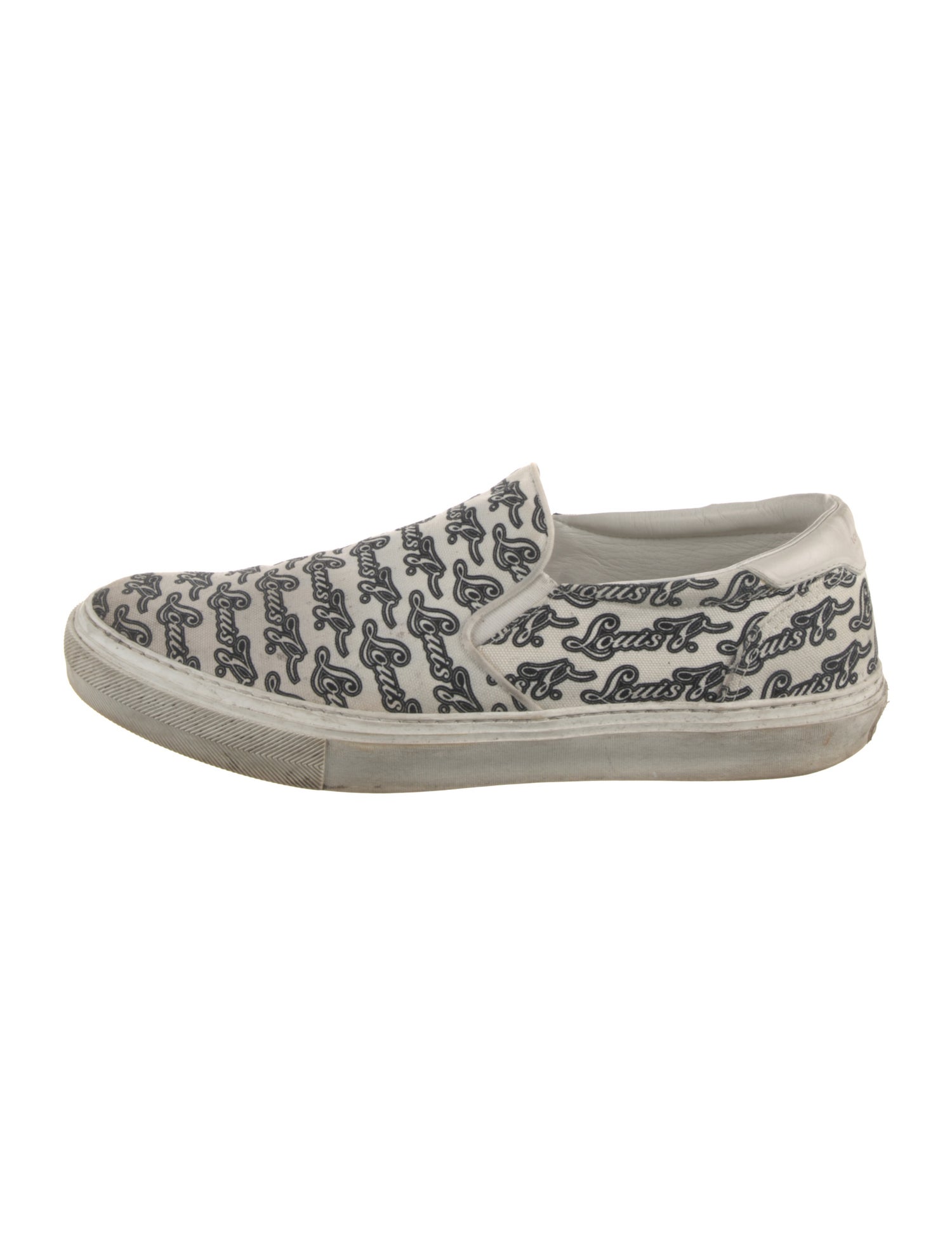 Louis Vuitton Canvas Printed Sneakers