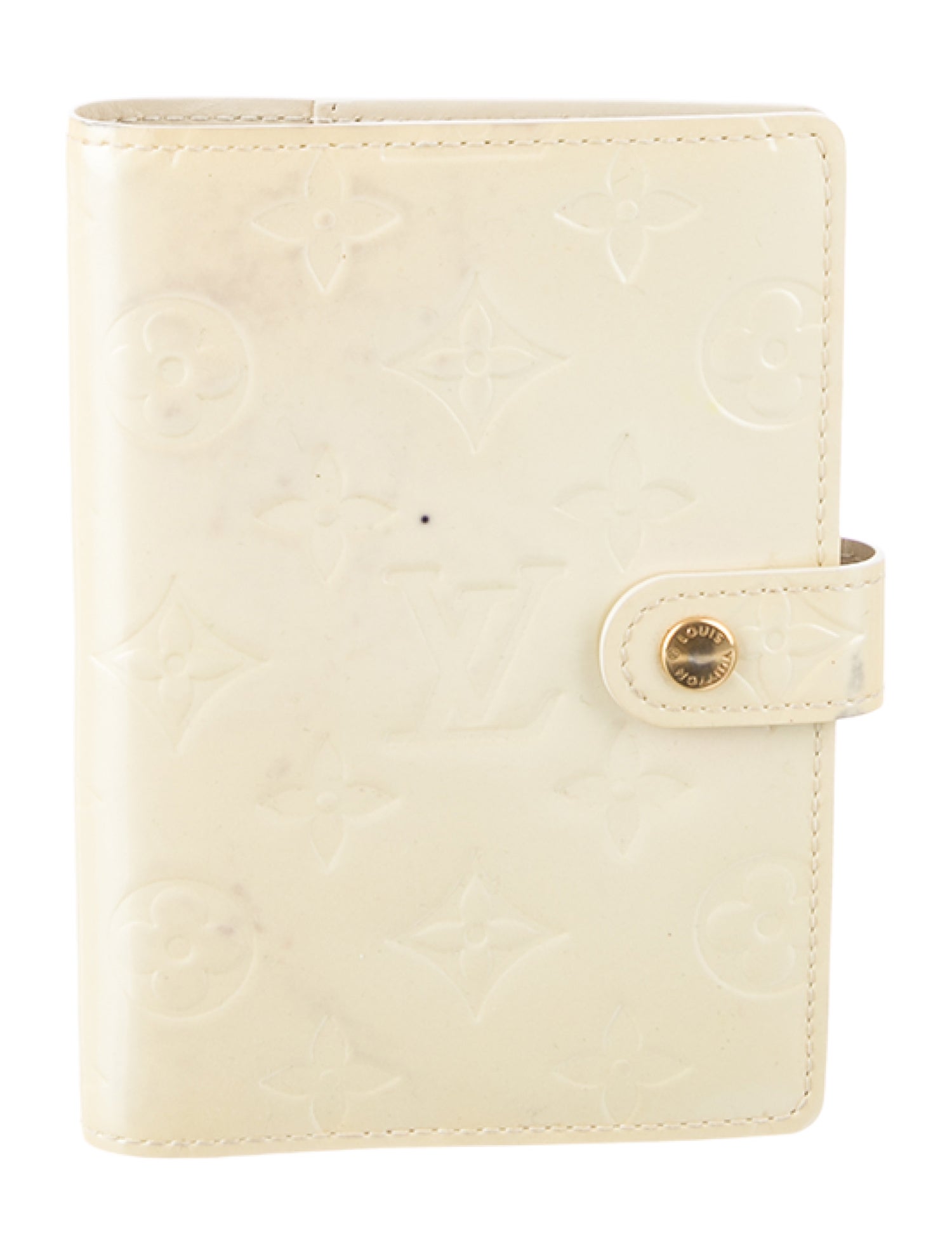 Louis Vuitton Vintage Monogram Vernis Small Ring Agenda Cover