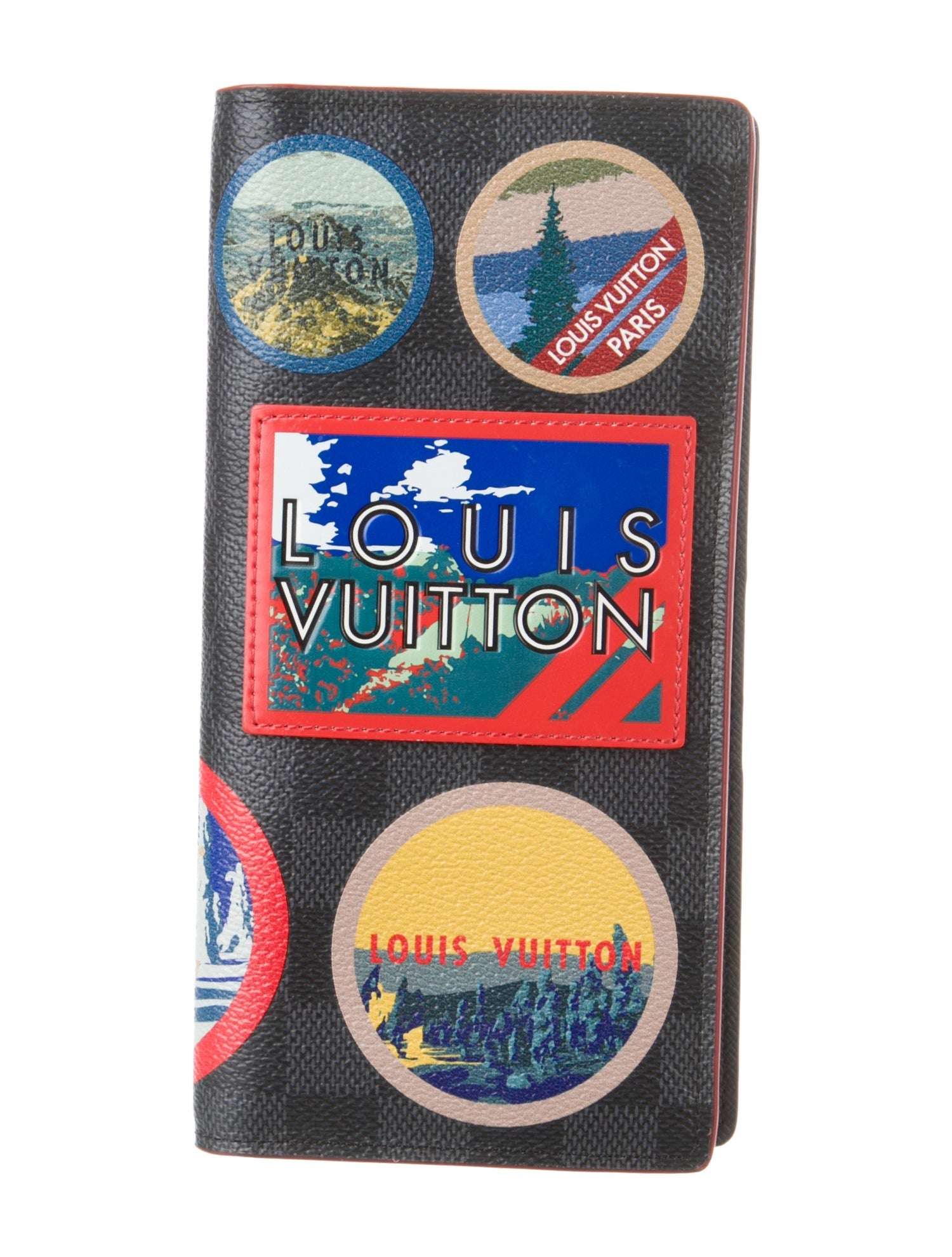 Louis Vuitton Damier Graphite Pattern Coated Canvas Brazza Wallet