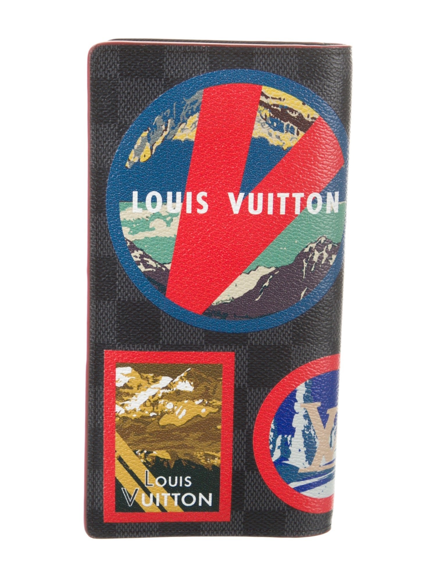 Louis Vuitton Damier Graphite Pattern Coated Canvas Brazza Wallet