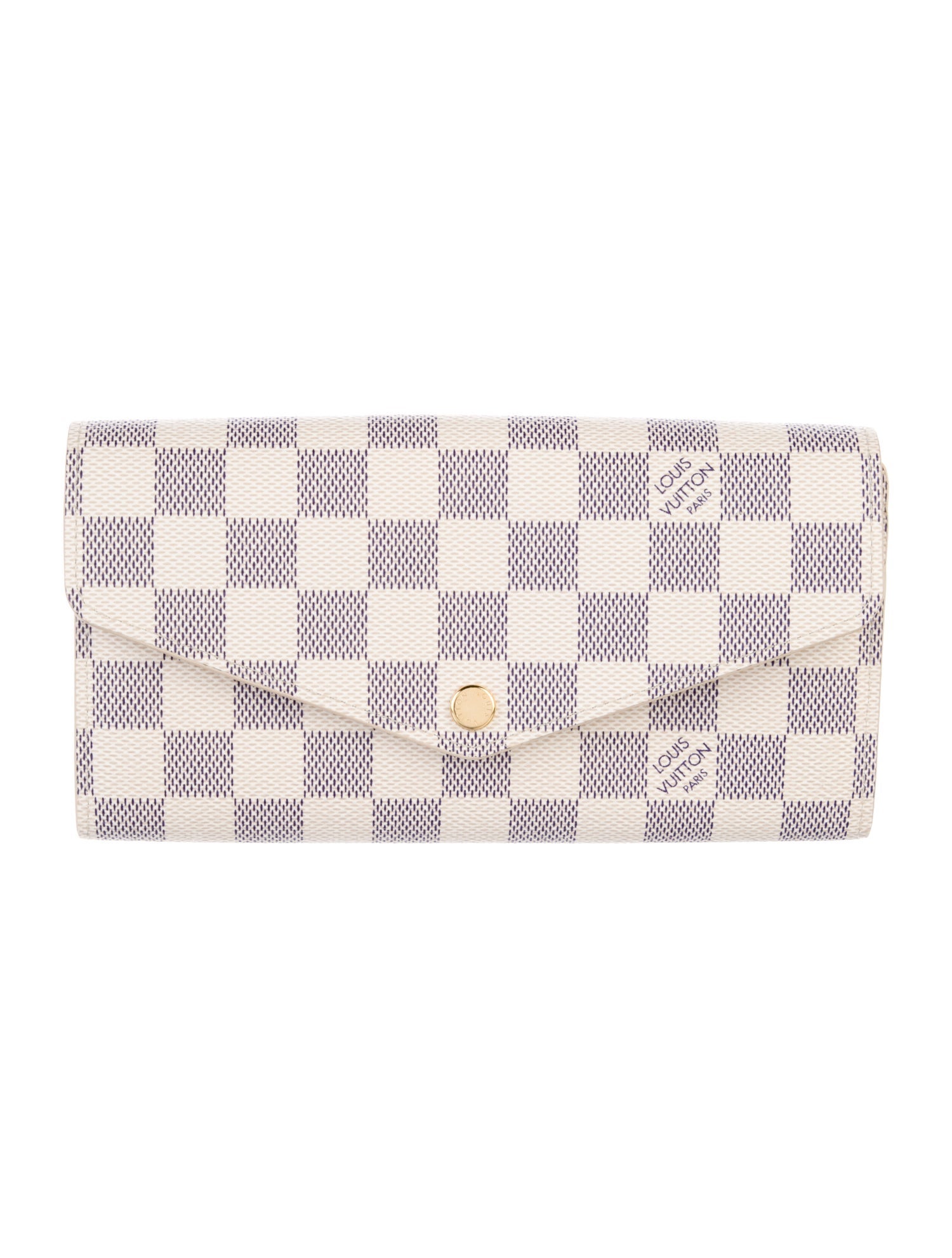 Louis Vuitton Coated Canvas Sarah Wallet