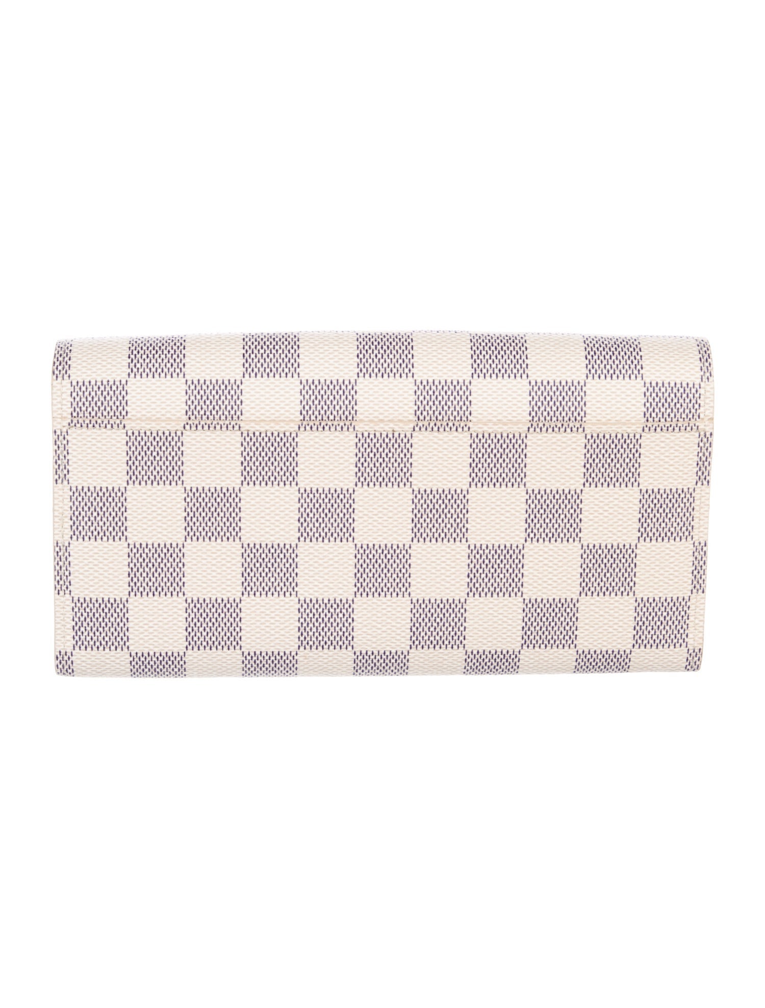 Louis Vuitton Coated Canvas Sarah Wallet