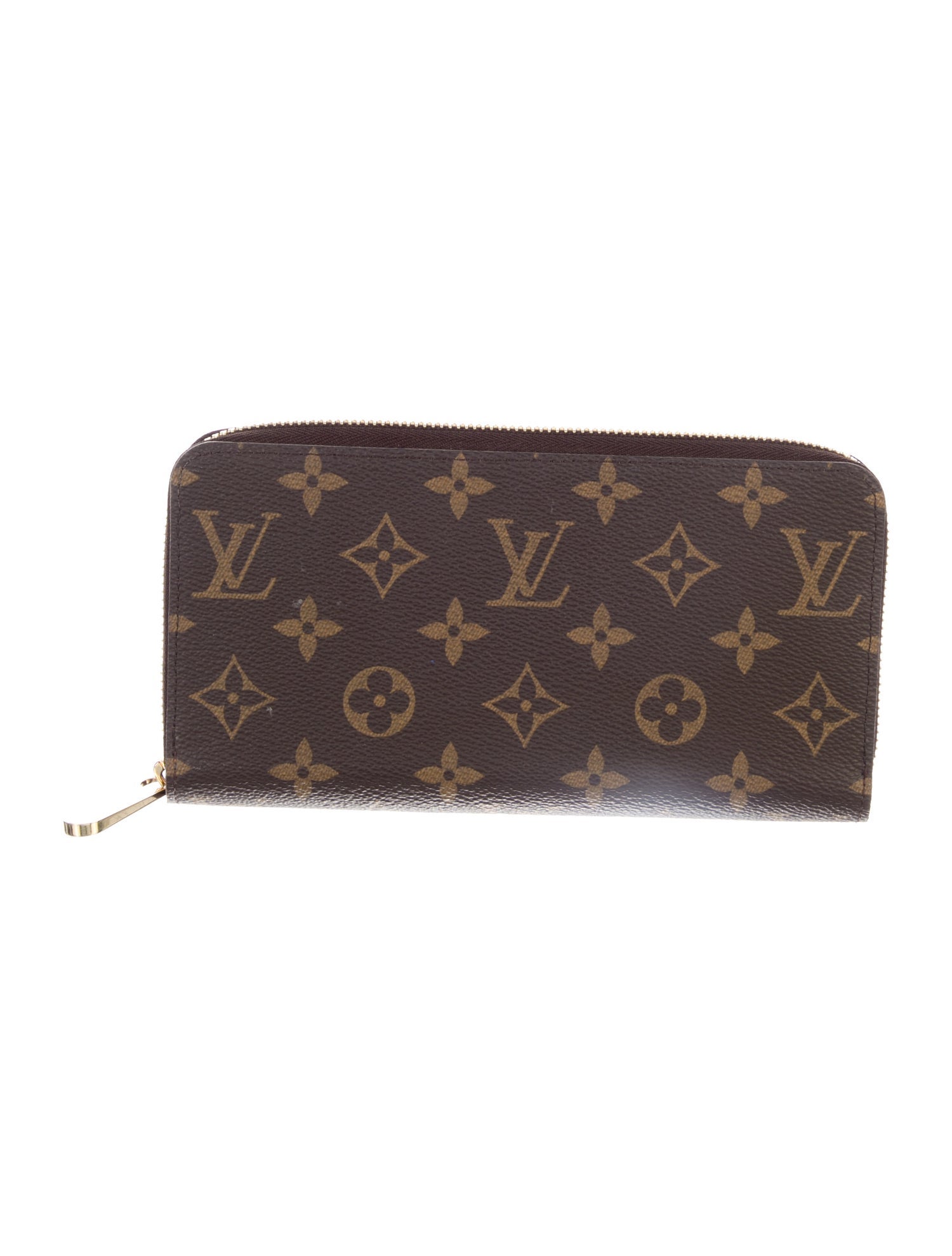 Louis Vuitton LV Monogram Coated Canvas Zippy Wallet