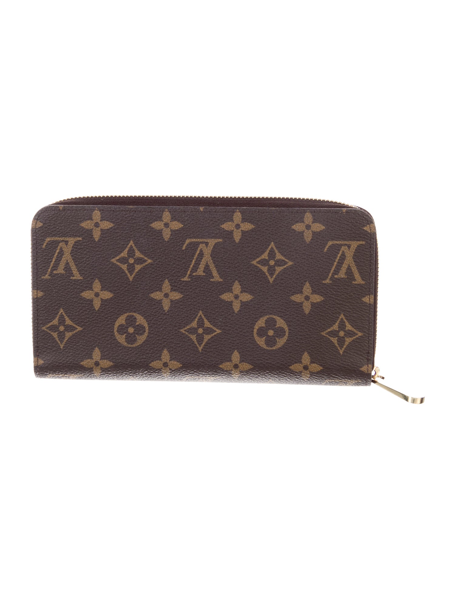 Louis Vuitton LV Monogram Coated Canvas Zippy Wallet