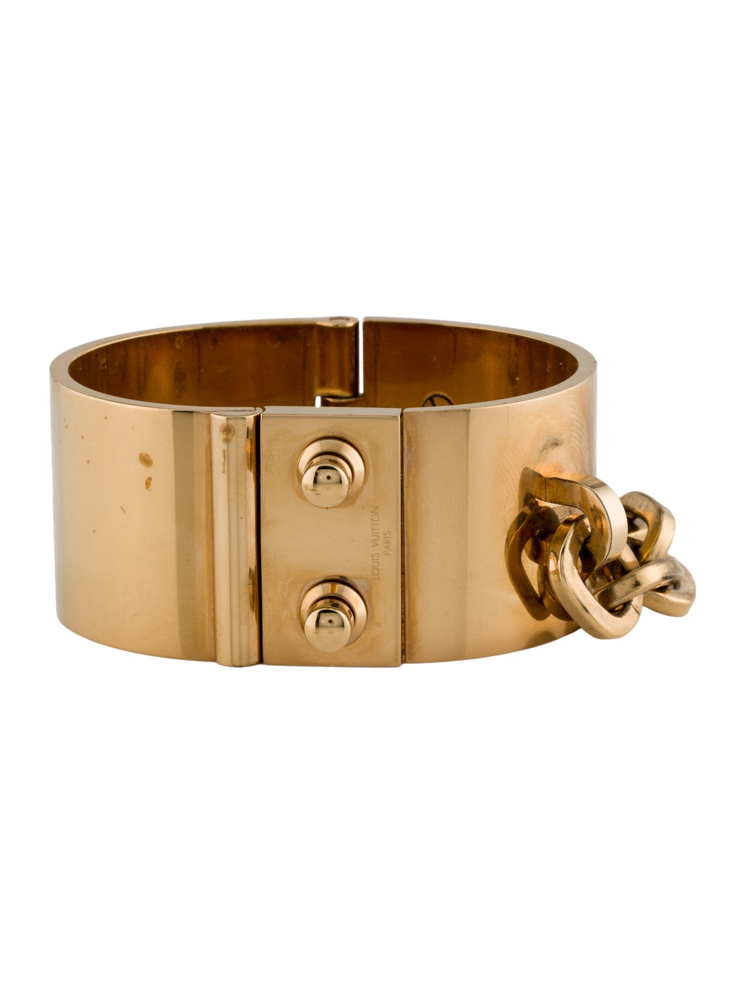 Louis Vuitton Lock Me Manchette Cuff Bracelet