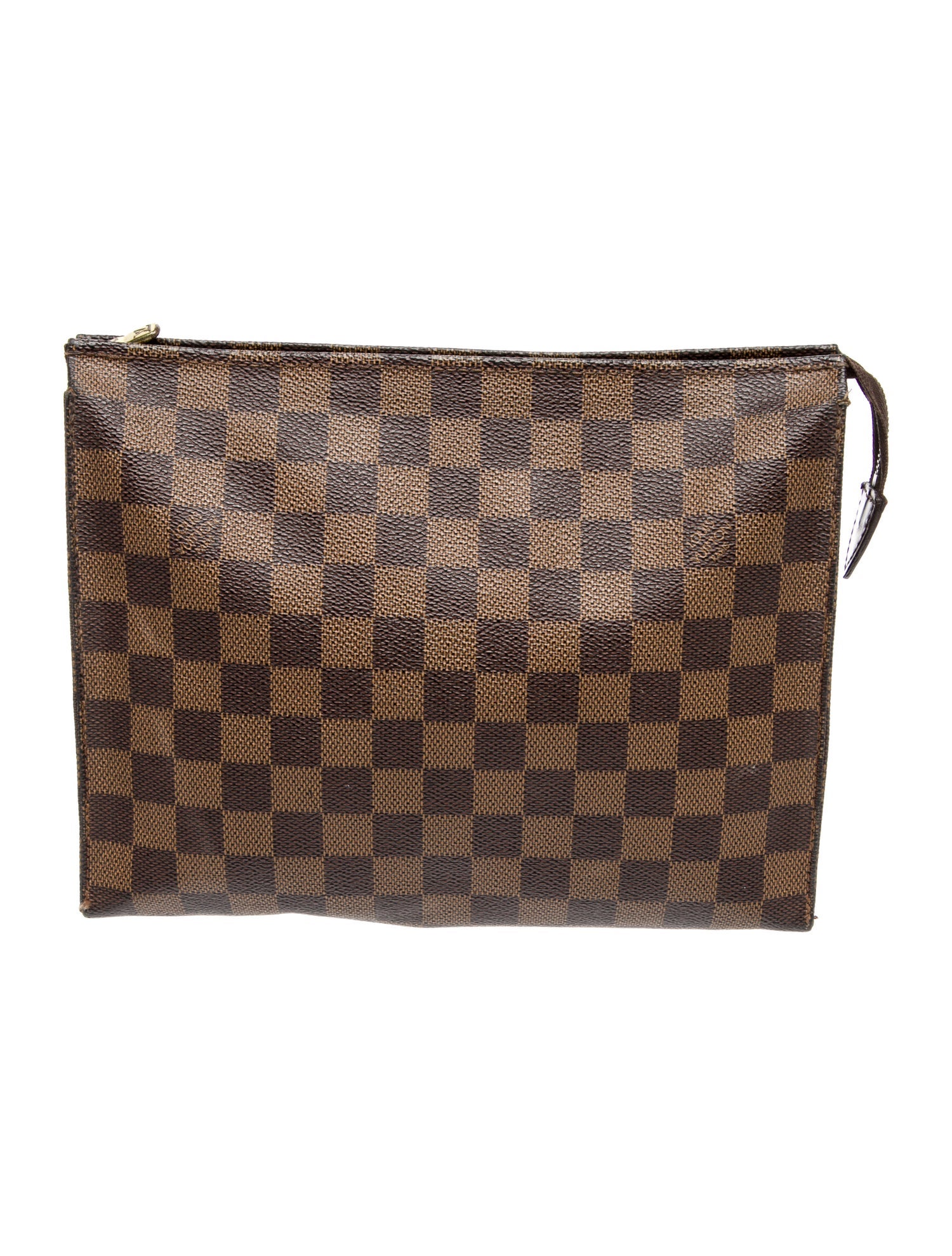 Louis Vuitton 2002 Damier Ebene Toiletry Pouch