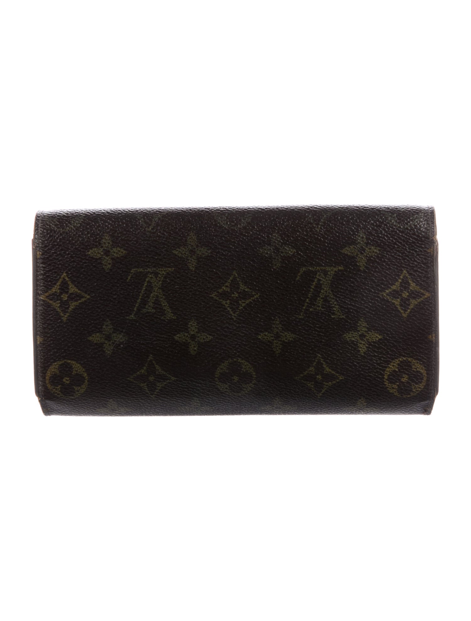Louis Vuitton LV Monogram Coated Canvas International Wallet