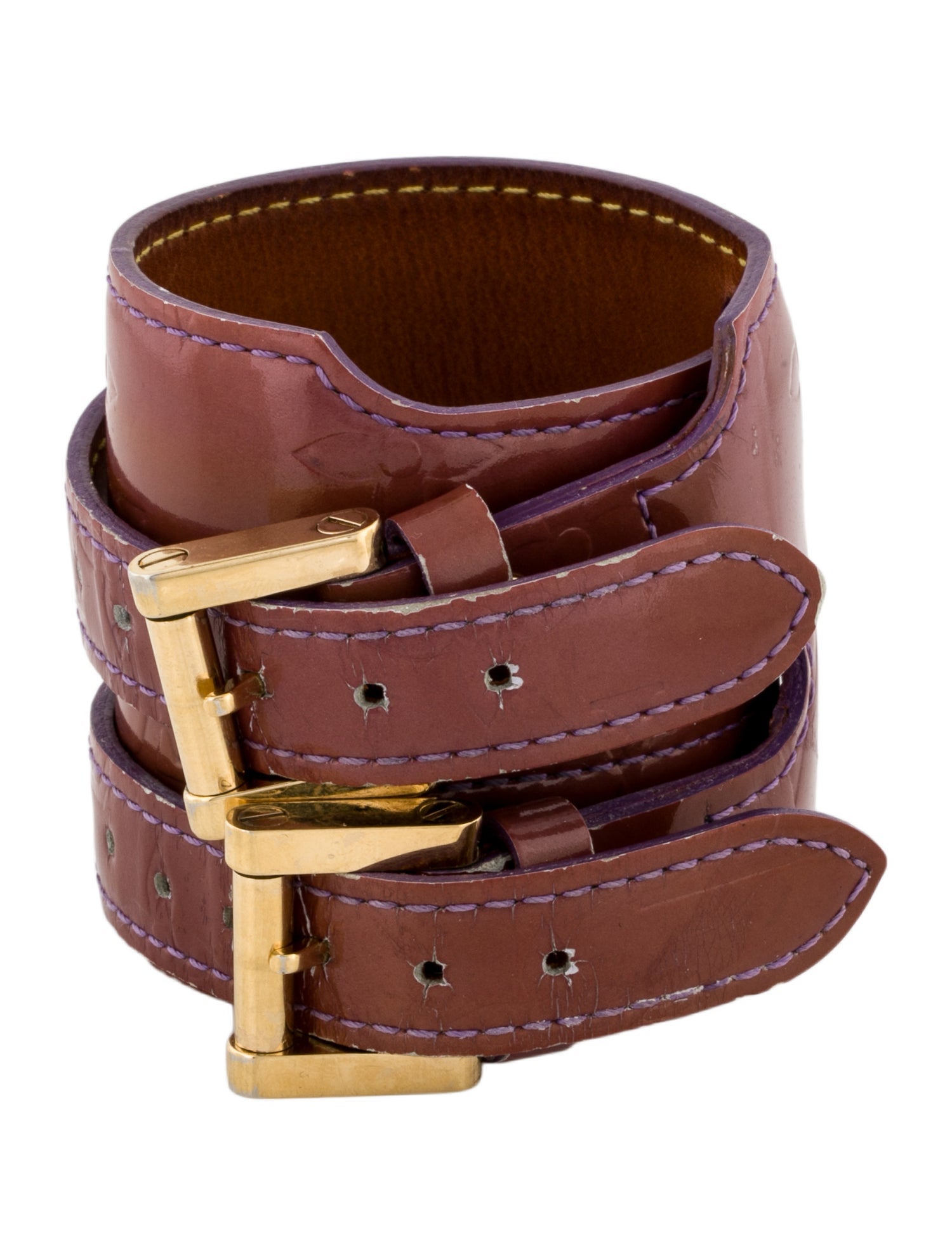 Louis Vuitton Monogram Vernis Charlton Bracelet