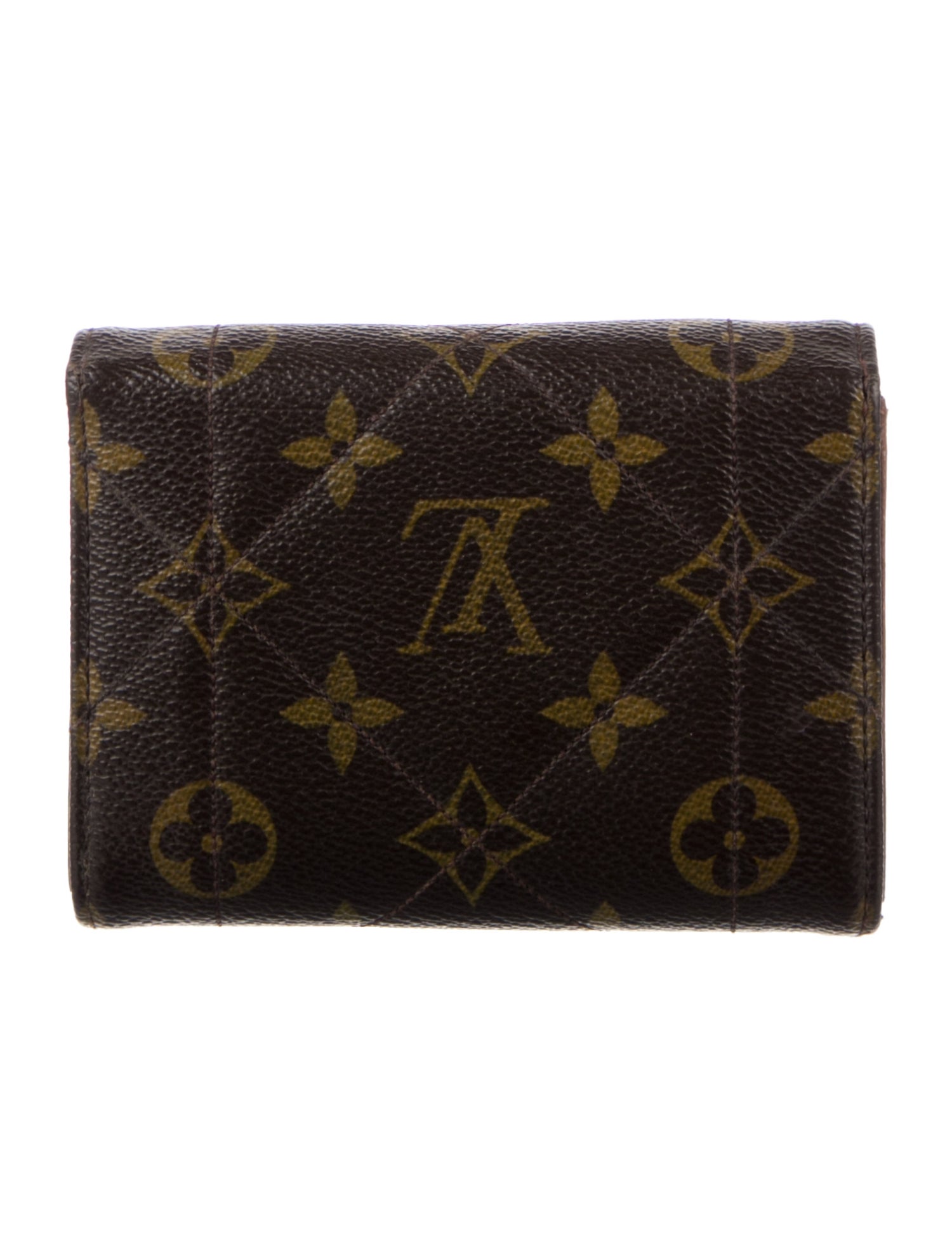 Louis Vuitton LV Monogram Coated Canvas Etoile Sarah Wallet