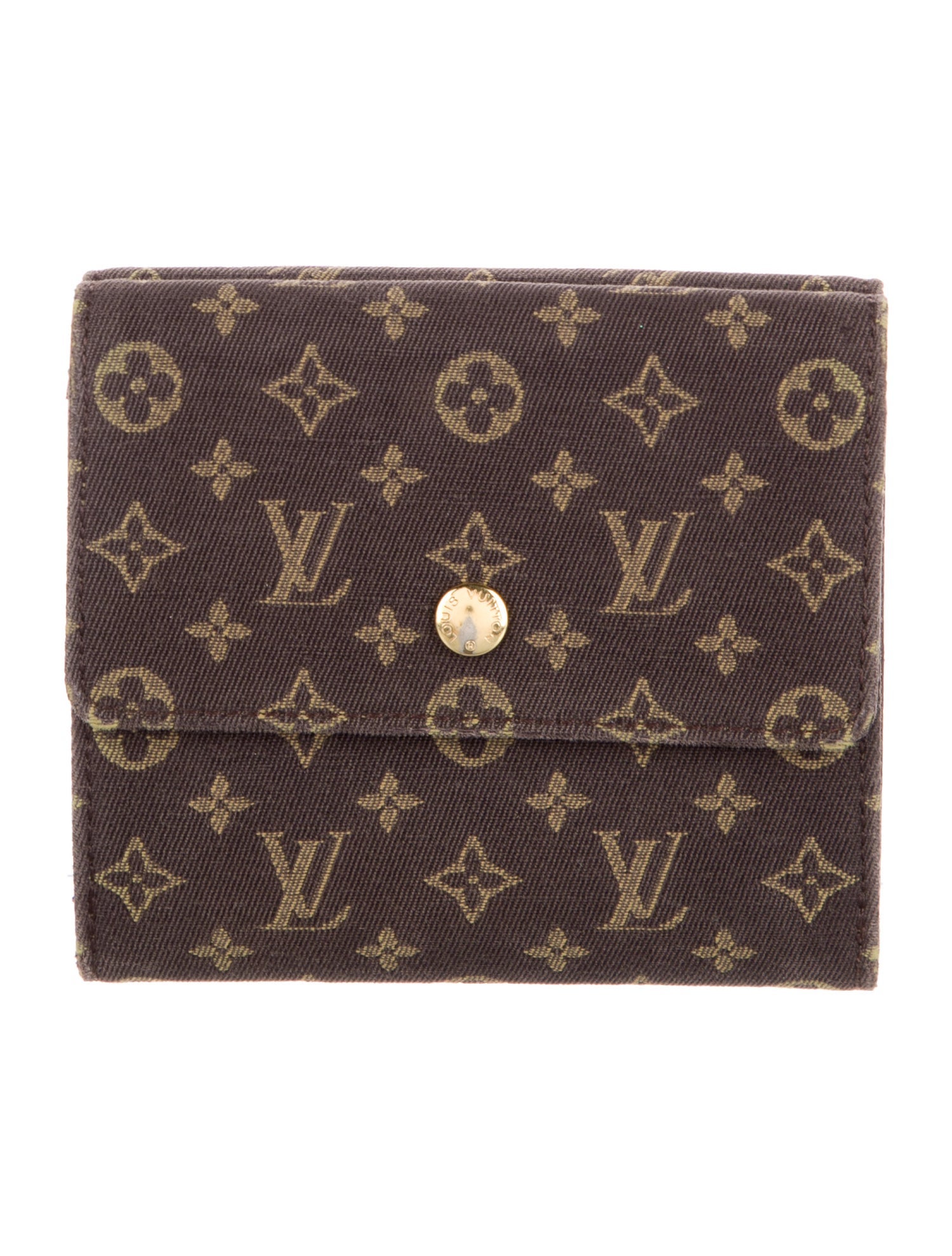 Louis Vuitton Canvas Elise Wallet