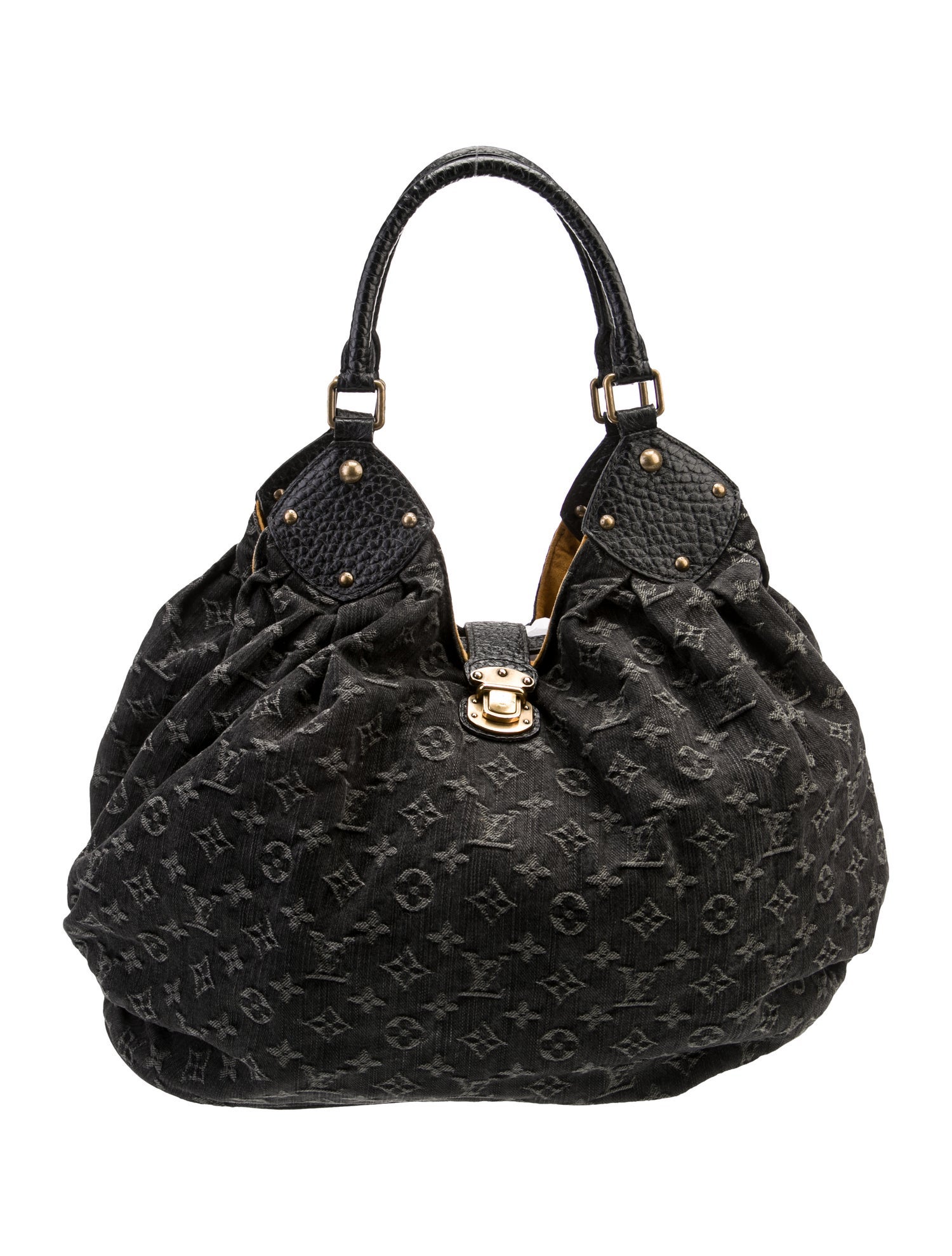 Louis Vuitton LV Monogram Mahina Hobo XL