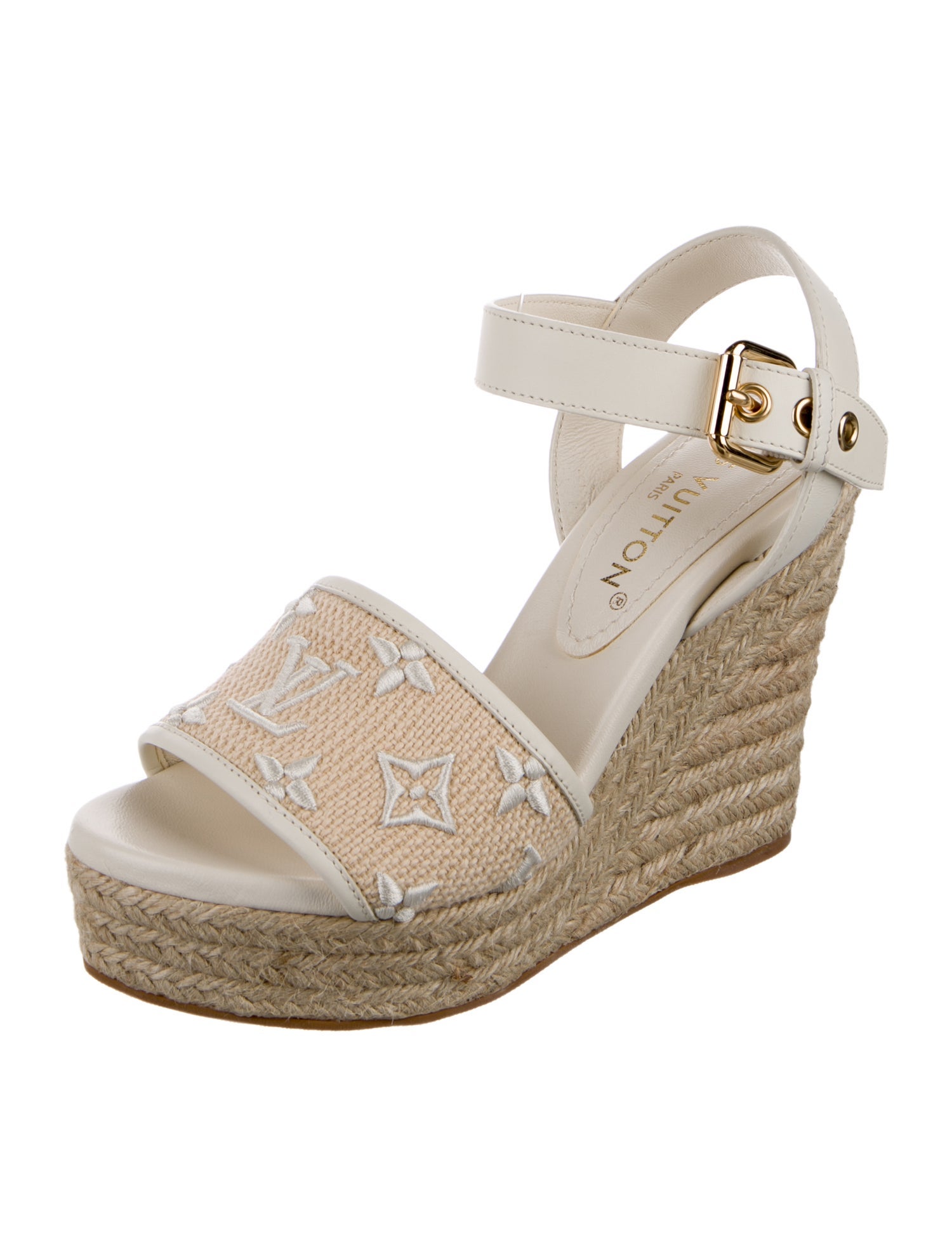 Louis Vuitton LV Monogram Canvas Espadrilles