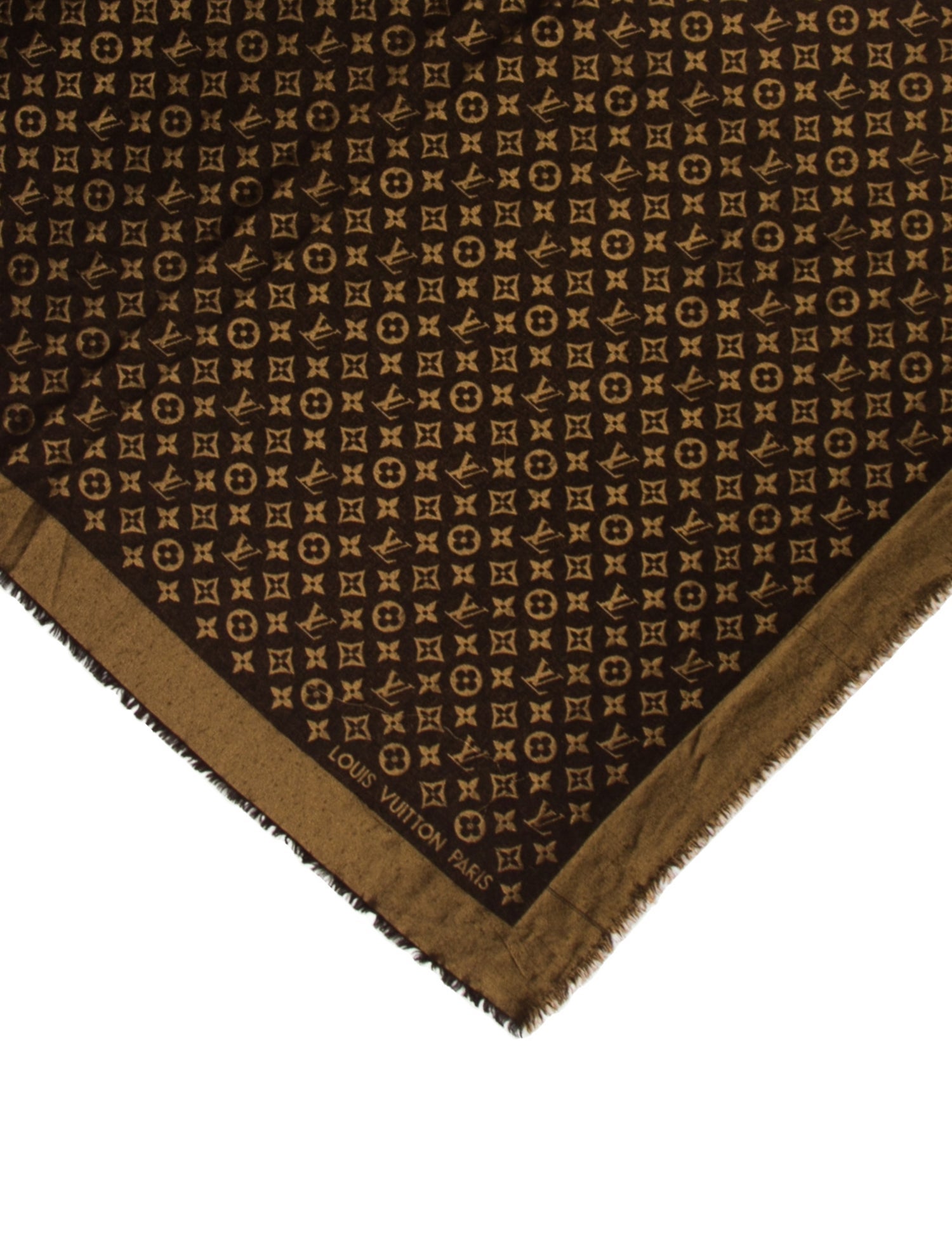 Louis Vuitton Silk LV Monogram Shawl