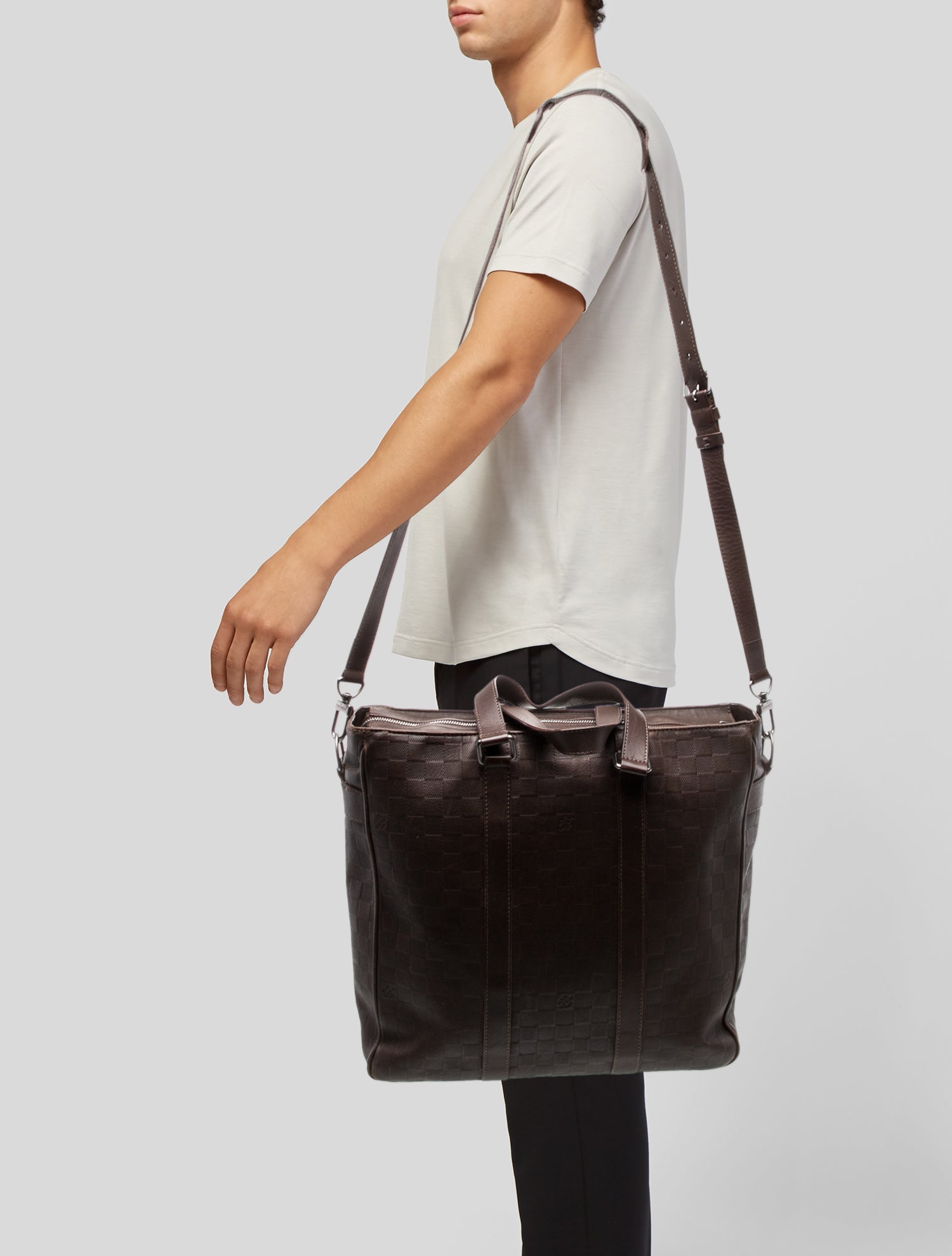 Louis Vuitton Damier Infini Keepall Bandouliere