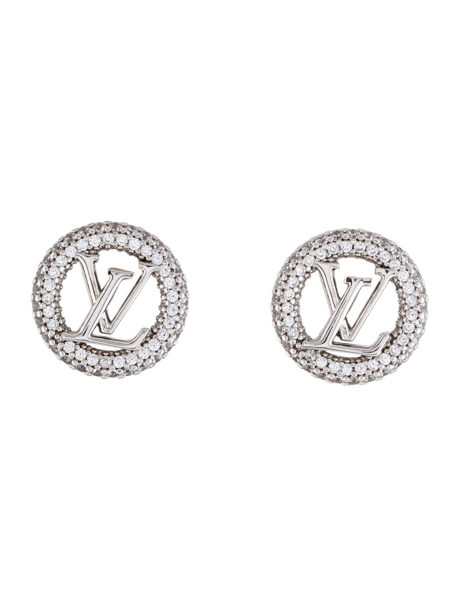 Louis Vuitton Louise By Night Crystal Stud Earrings