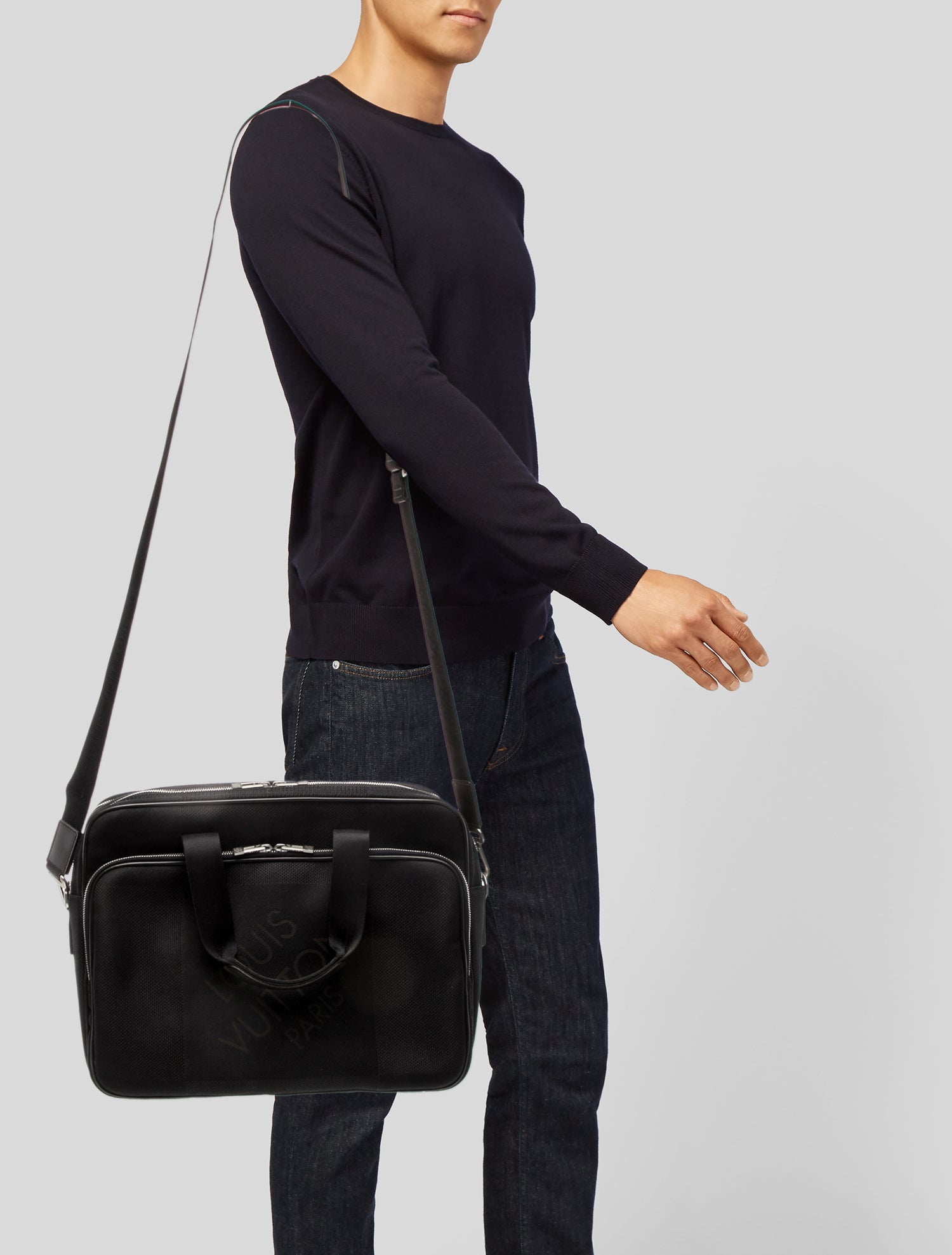 Louis Vuitton Damier Graphite Damier Geant Associe GM