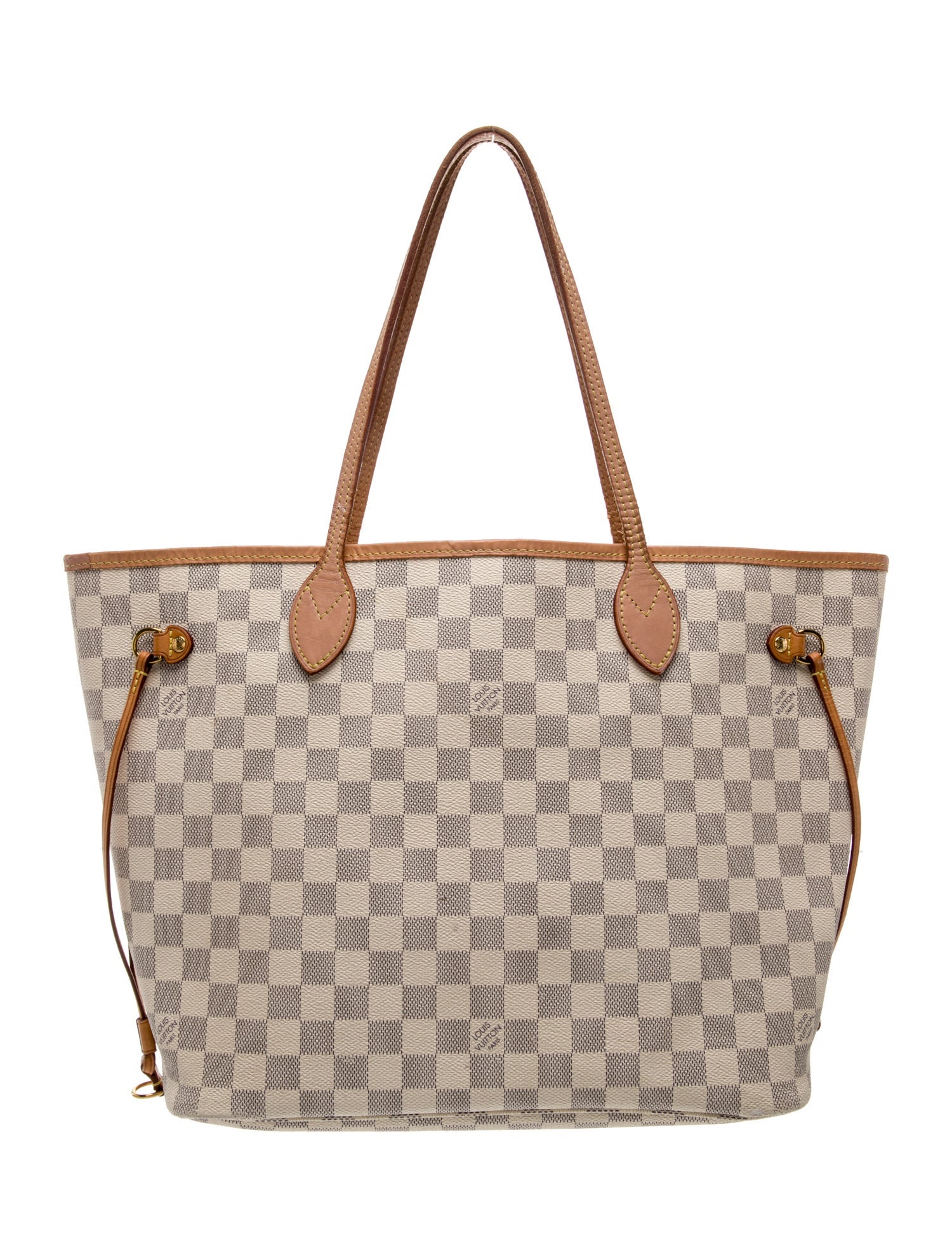 Louis Vuitton Damier Azur Neverfull w/Pouch MM