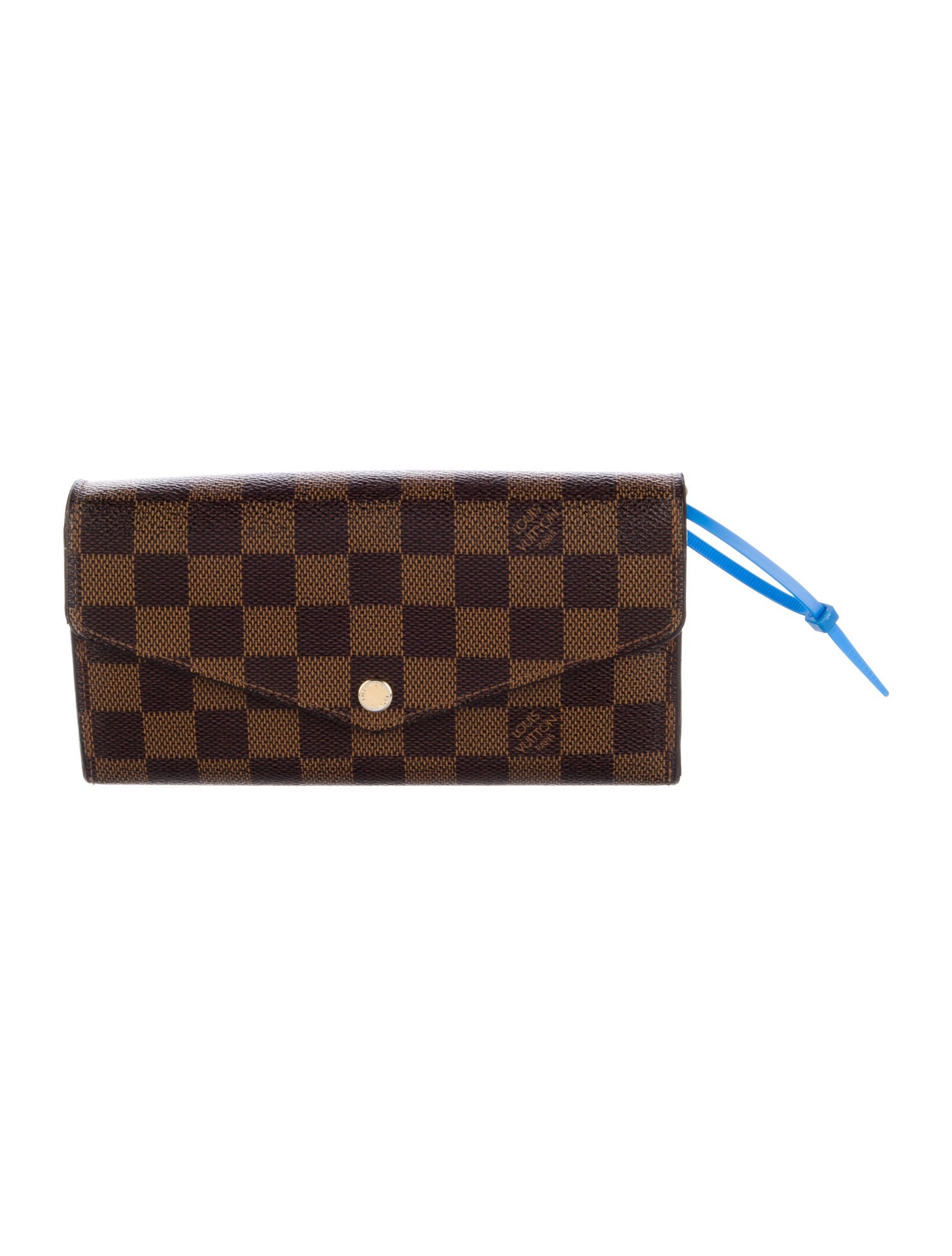 Louis Vuitton 2014 Damier Ebene Pattern Insolite Wallet