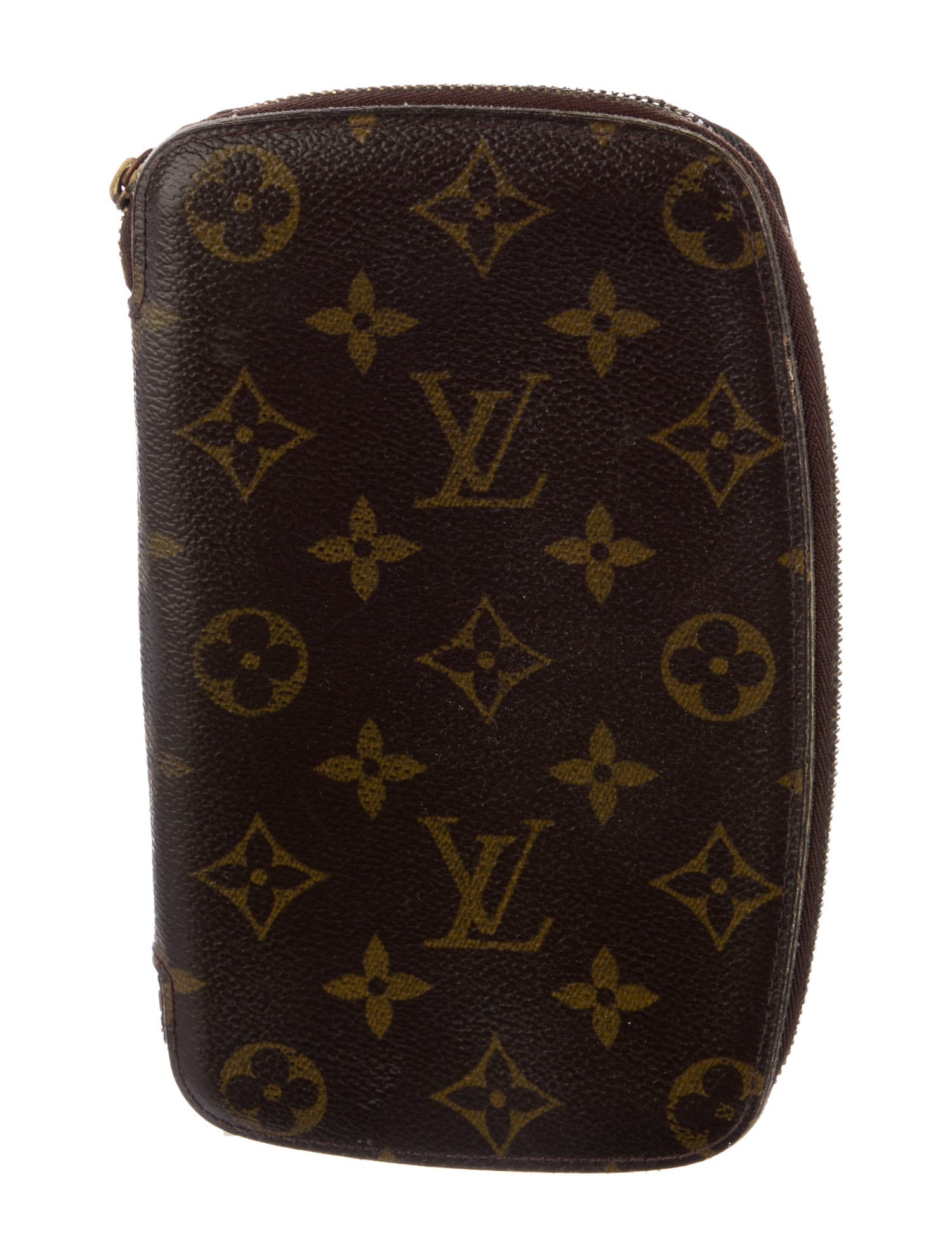 Louis Vuitton 2001 LV Monogram Zippy Organizer Wallet