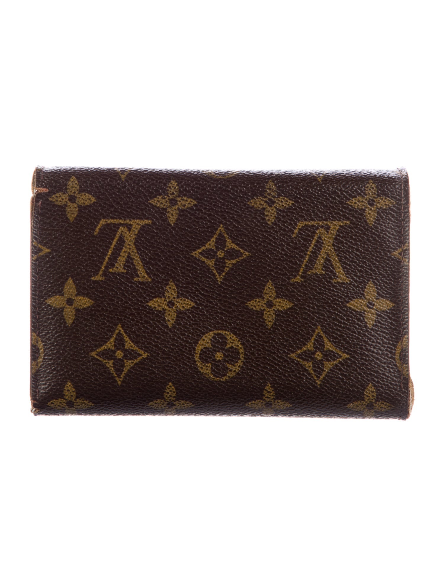 Louis Vuitton Monogram Pattern Coated Canvas Alexandra Wallet