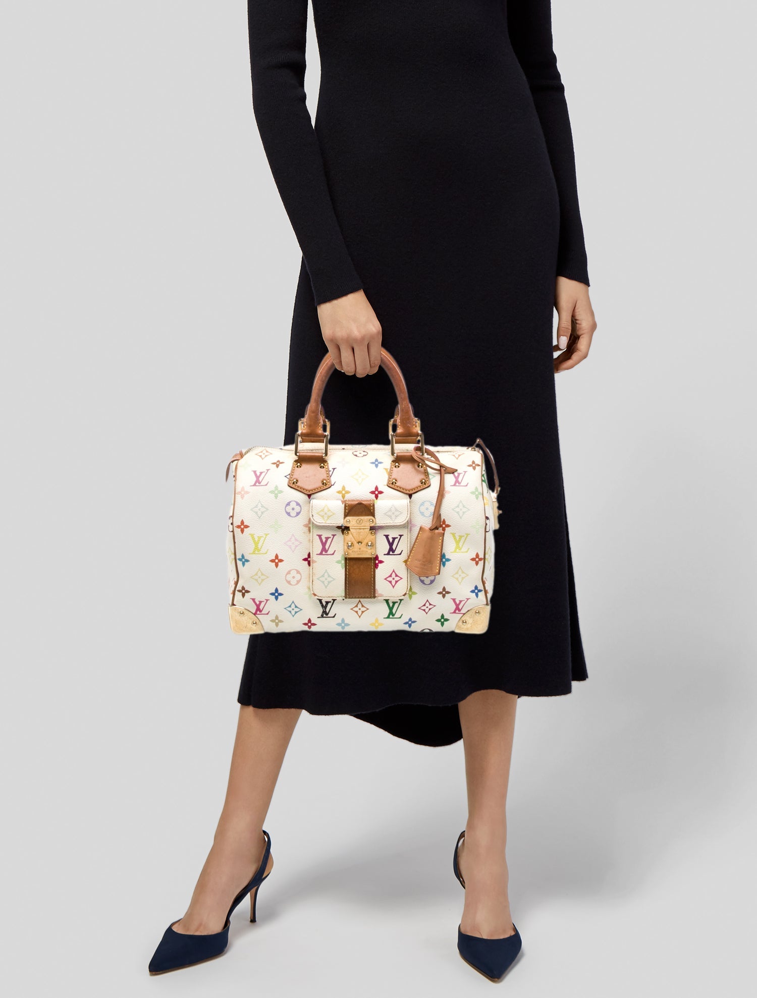 Louis Vuitton Multicolore Monogram Speedy 30