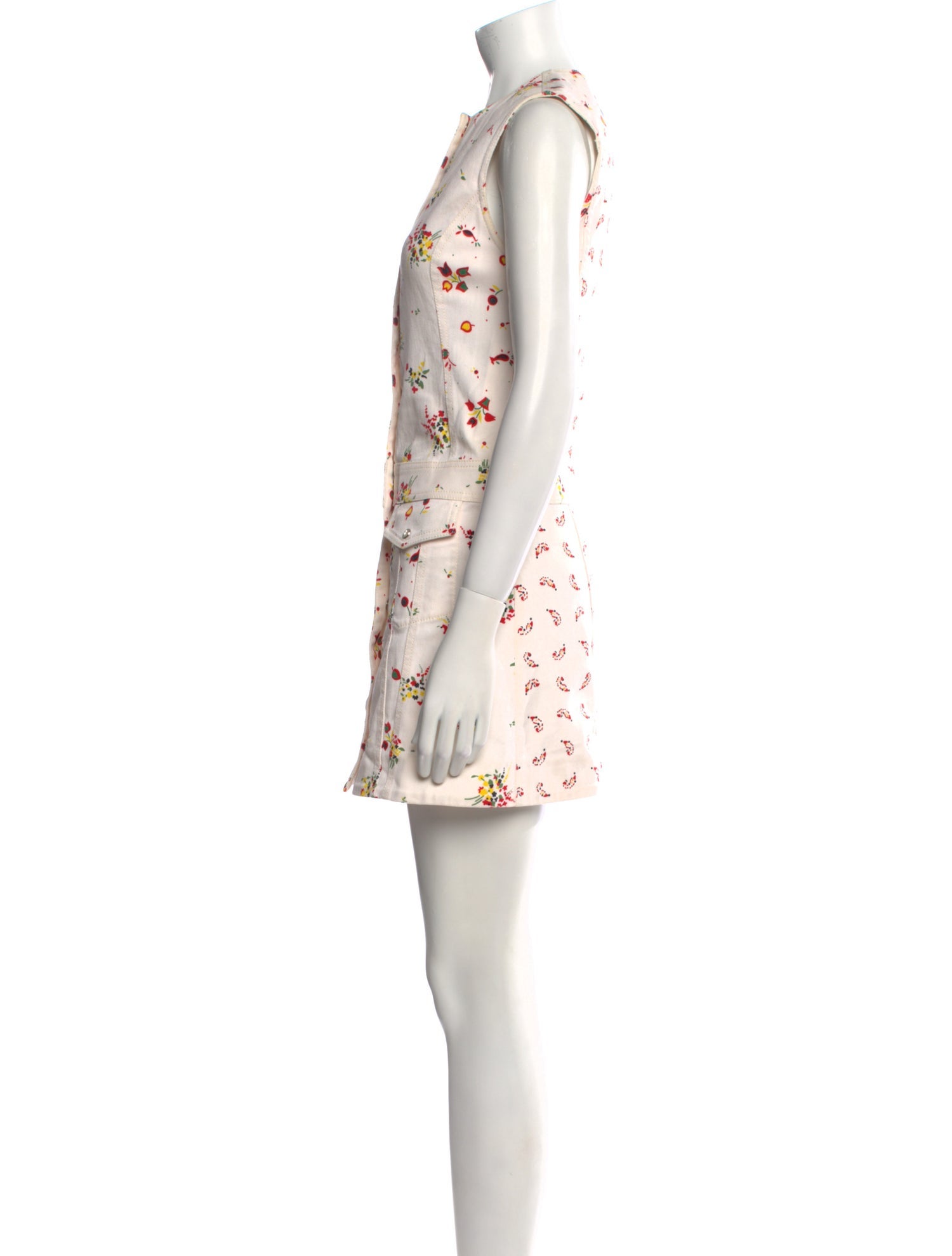 Louis Vuitton Linen Mini Dress