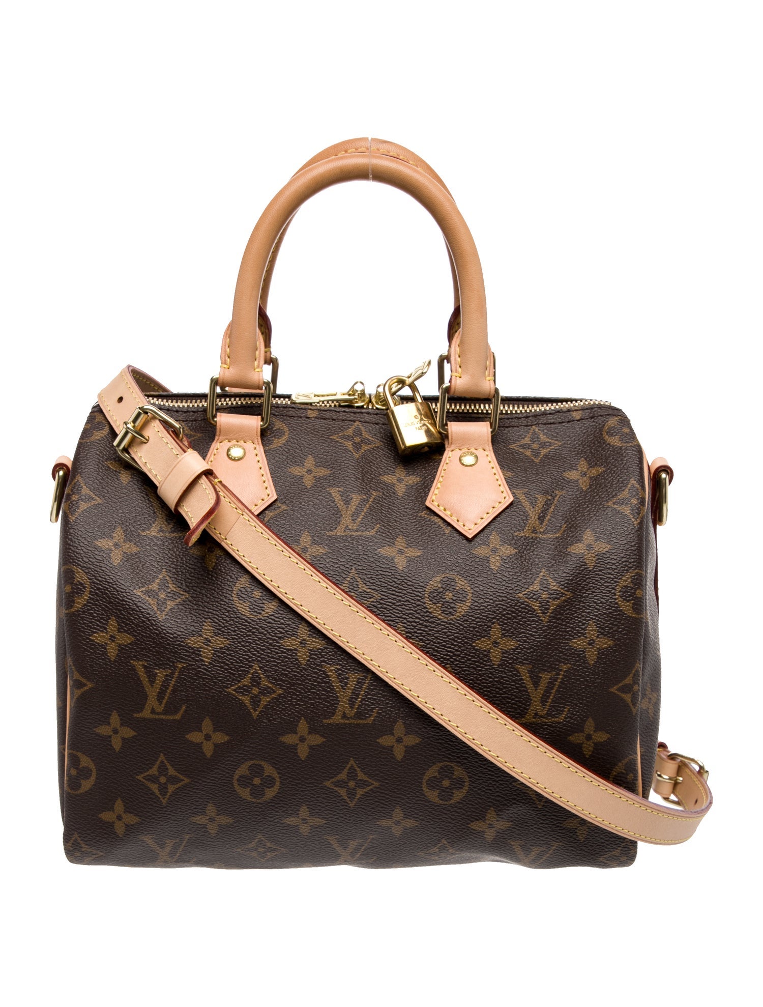 Louis Vuitton LV Monogram Speedy Bandouliere 25