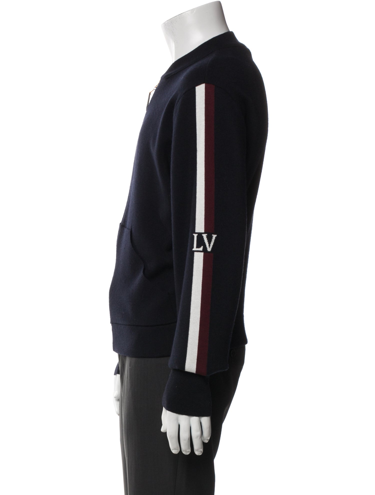 Louis Vuitton 2019 Signature Logo Bomber Jacket