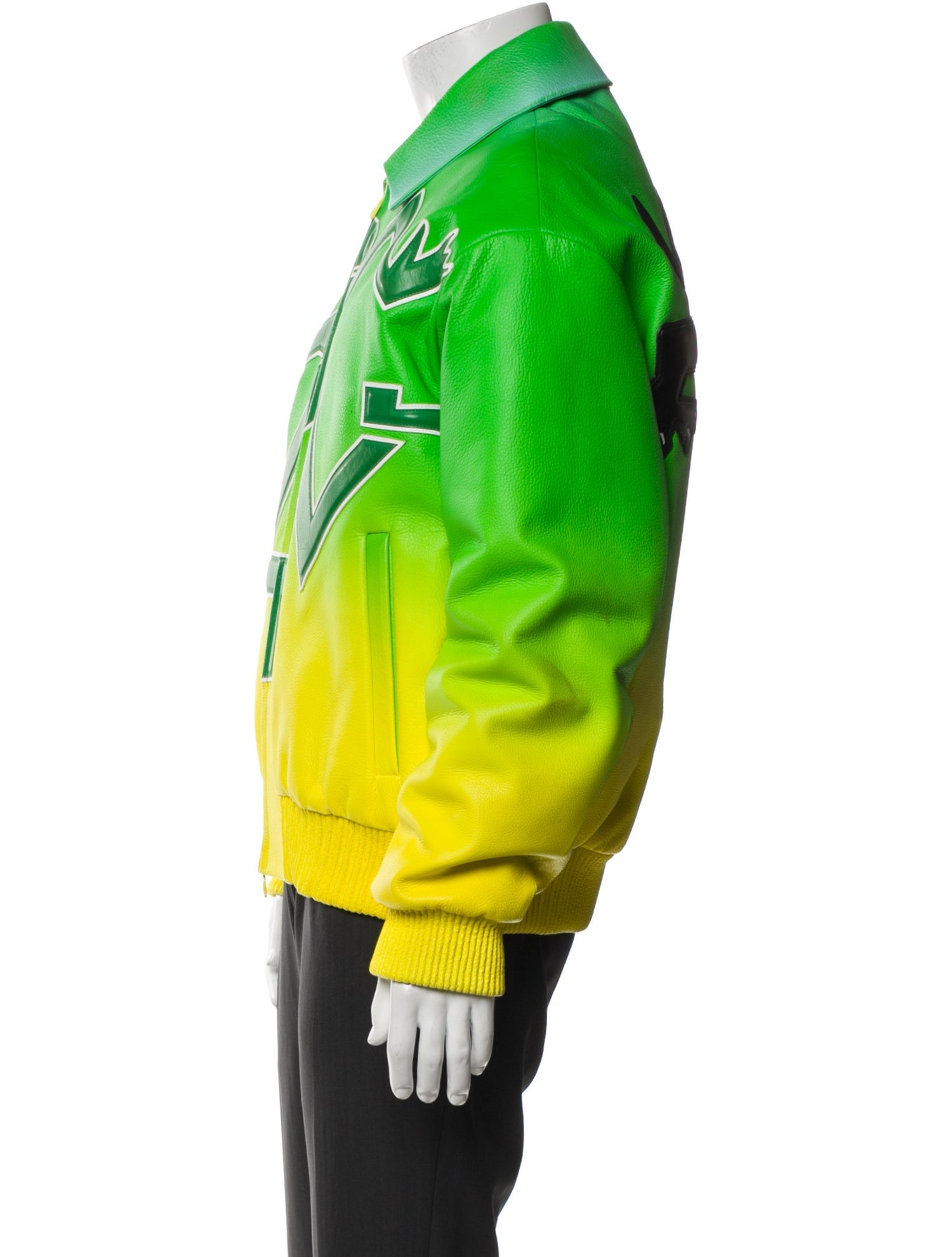 Louis Vuitton 2021 Signature Logo Bomber Jacket