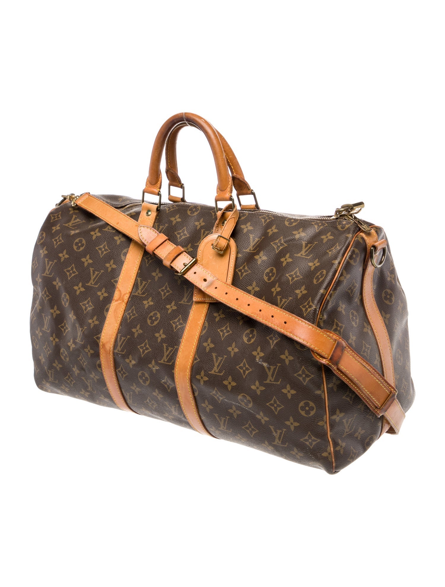 Louis Vuitton LV Monogram Keepall Bandouliere 50