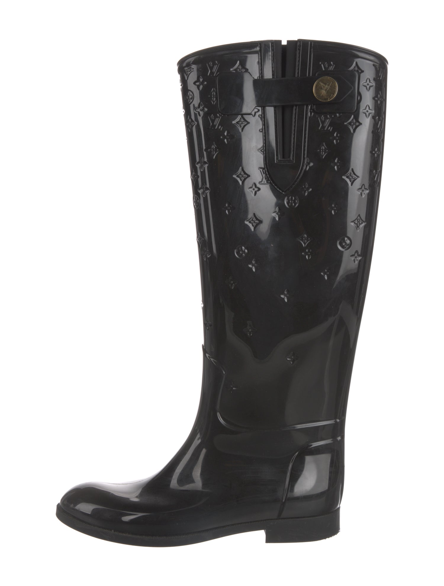 Louis Vuitton LV Monogram Rubber Rain Boots
