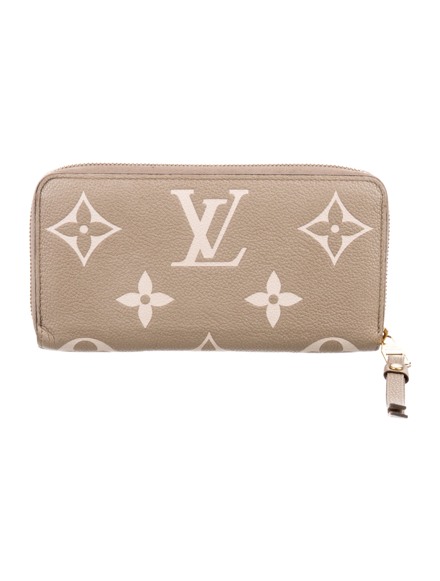 Louis Vuitton Monogram Giant Pattern Empreinte Leather Zippy Wallet