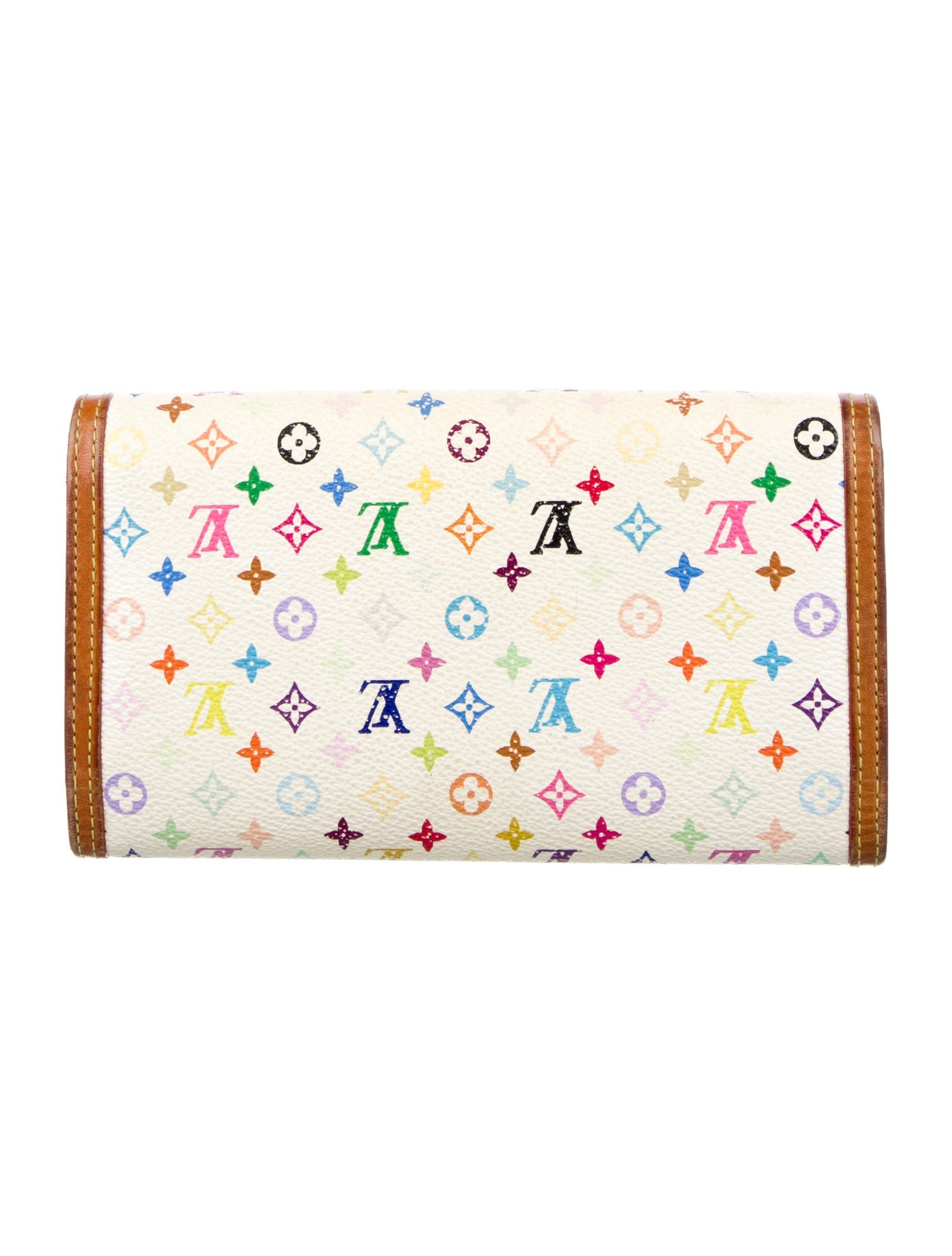 Louis Vuitton Multicolore Monogram Pattern Coated Canvas Porte Trésor International Wallet