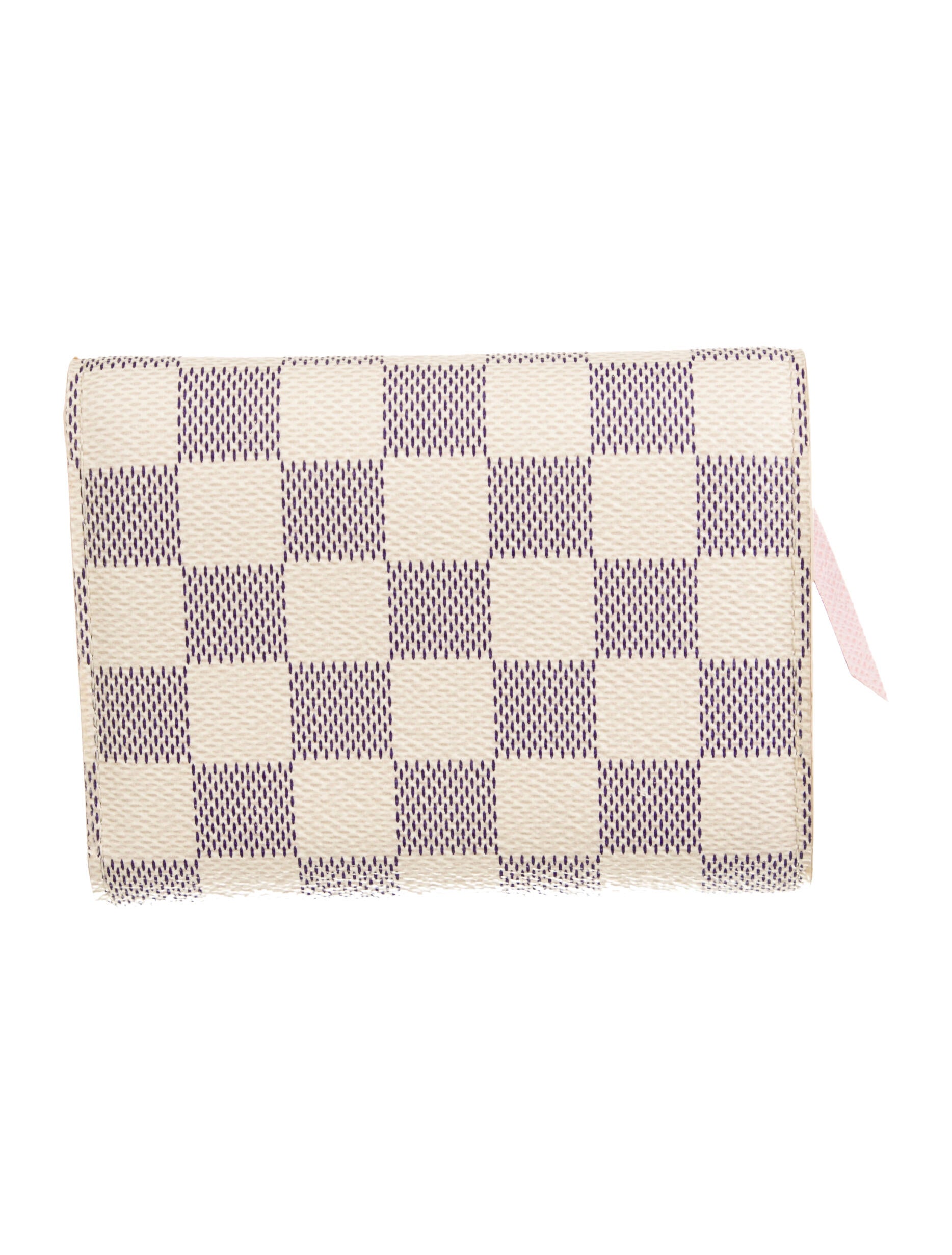 Louis Vuitton Damier Azur Pattern Coated Canvas Victorine Wallet