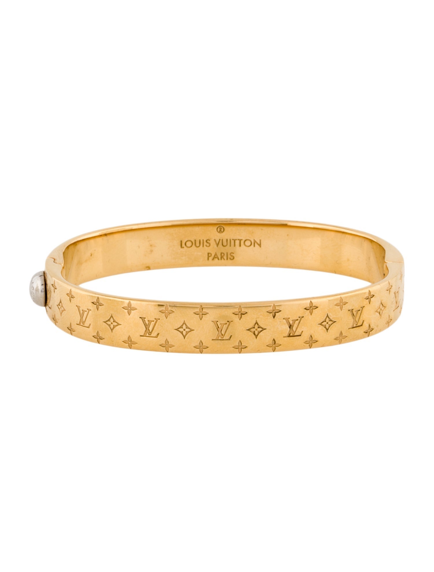 Louis Vuitton Nanogram Cuff Bracelet
