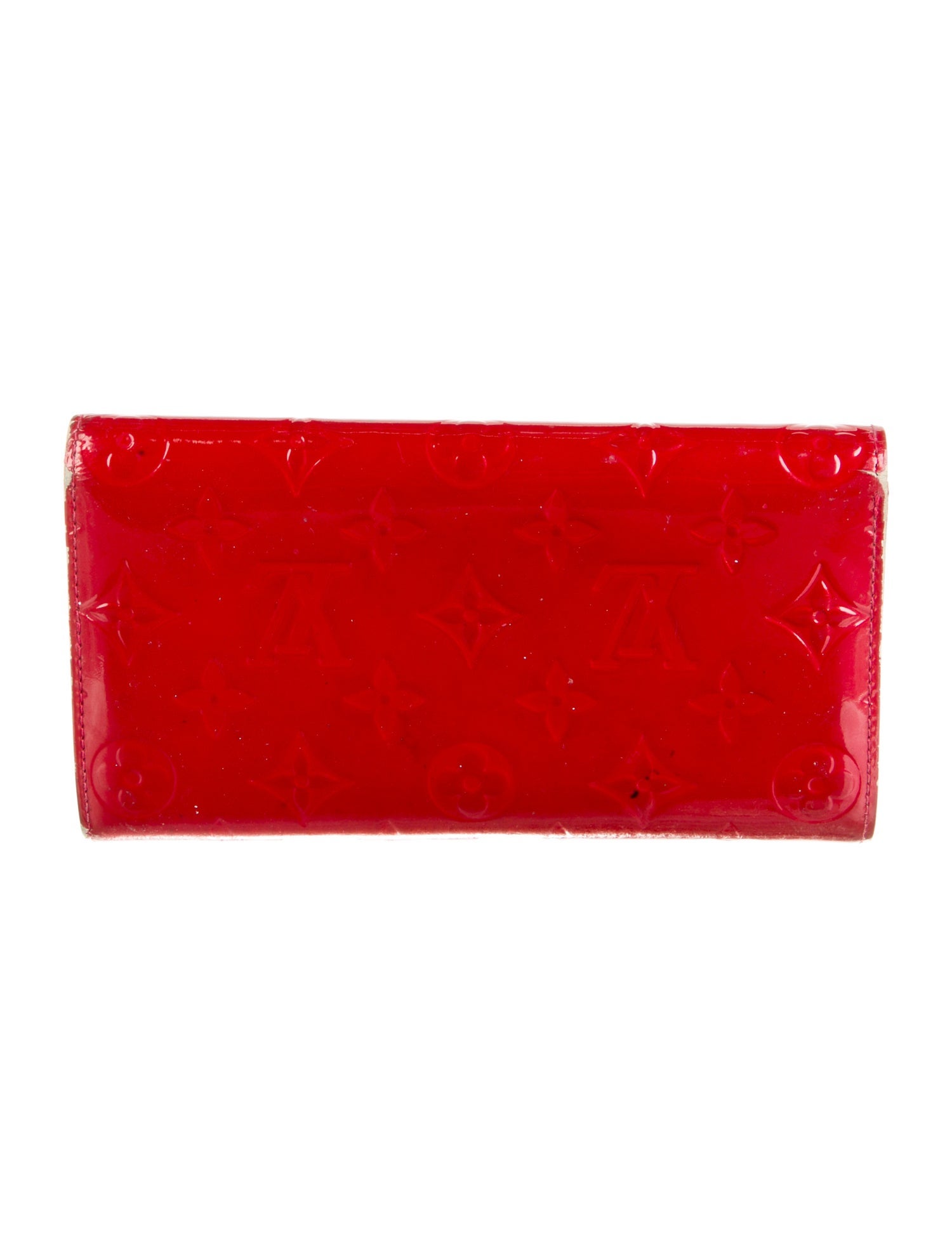 Louis Vuitton Monogram Vernis Vernis Patent Leather Sarah Wallet