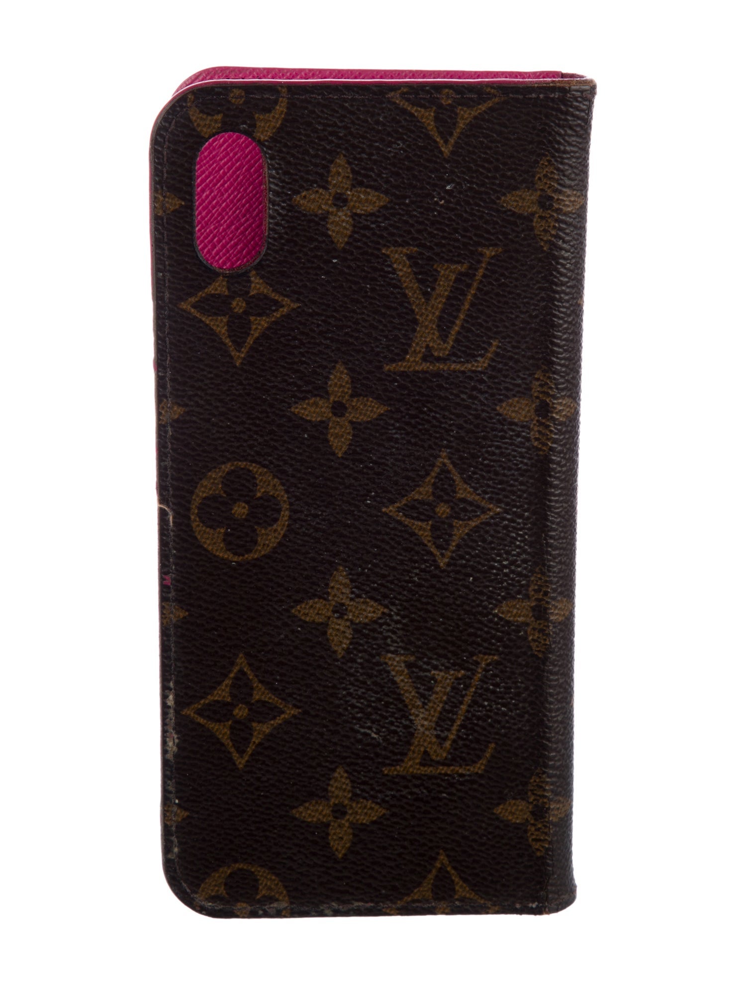 Louis Vuitton 2018 Monogram iPhone X Max Folio Case