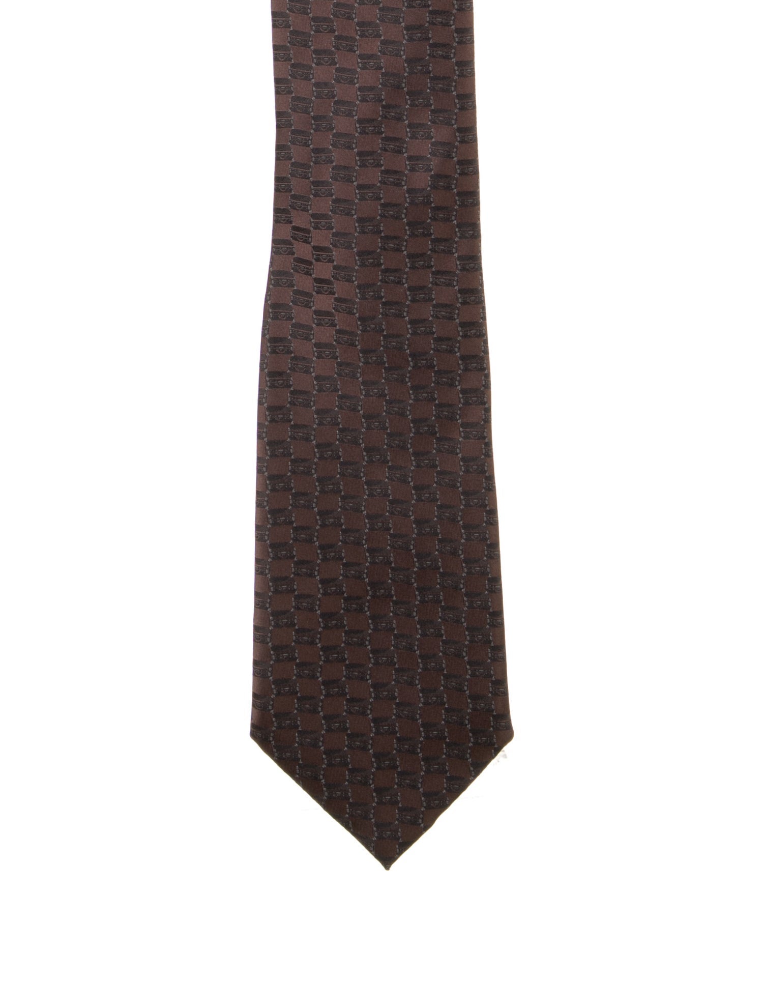 Louis Vuitton Silk Pattern Tie w/Tags