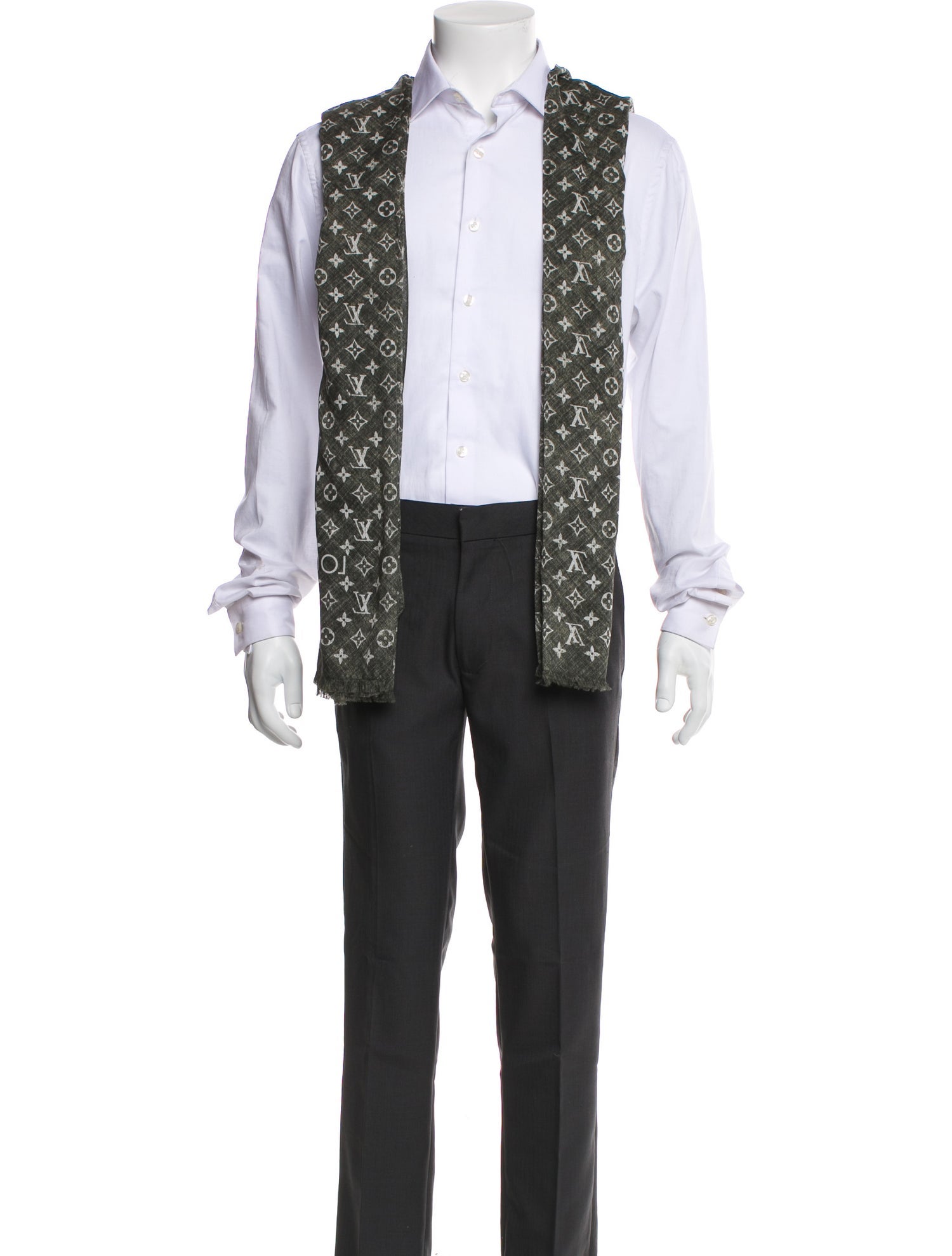 Louis Vuitton Etoile Monogram Denim 2019 Shawl w/ Tags