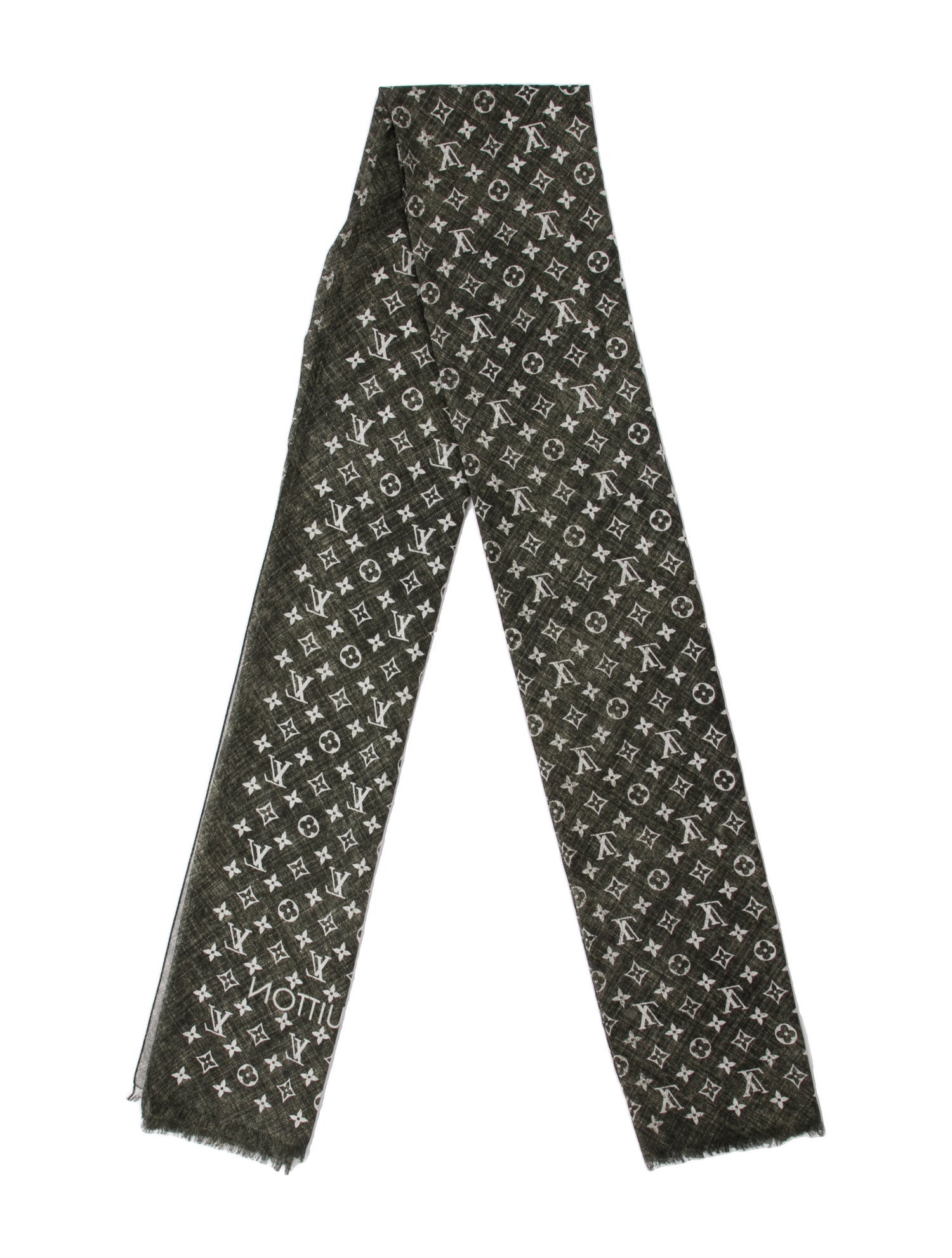 Louis Vuitton Etoile Monogram Denim 2019 Shawl w/ Tags