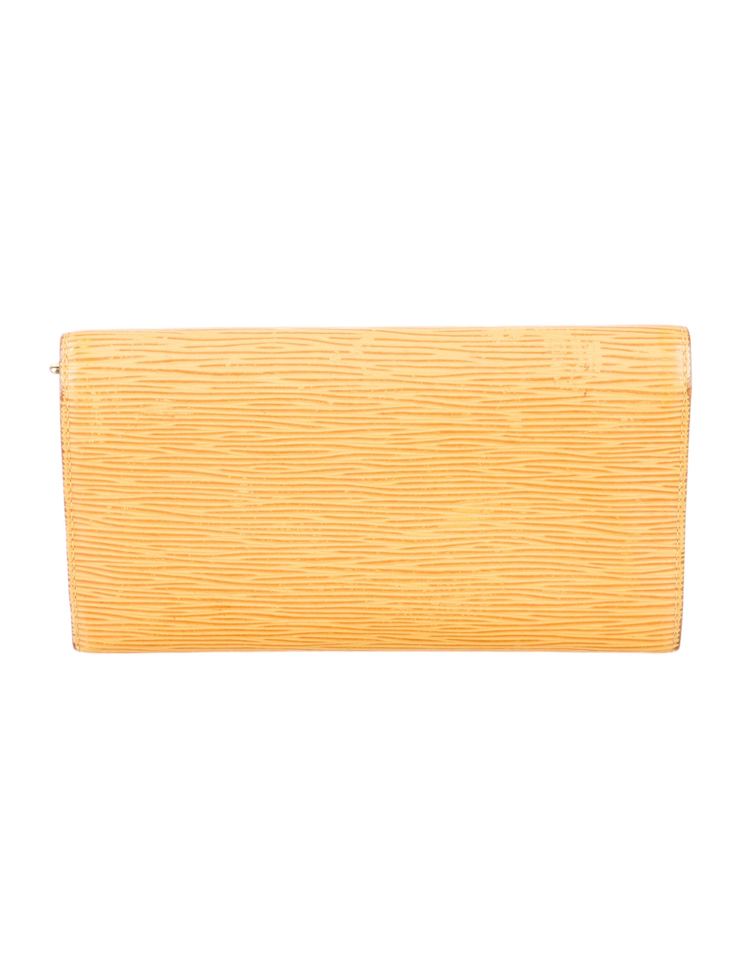 Louis Vuitton 2000 Epi Leather Sarah Wallet