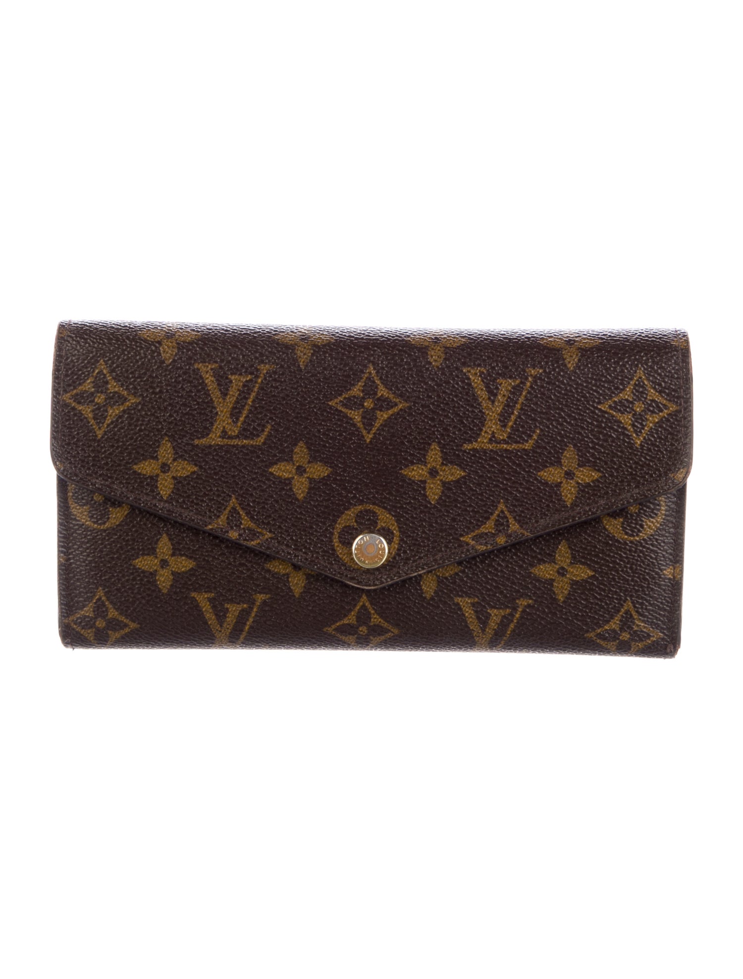 Louis Vuitton Vintage Monogram Pattern Sarah Wallet