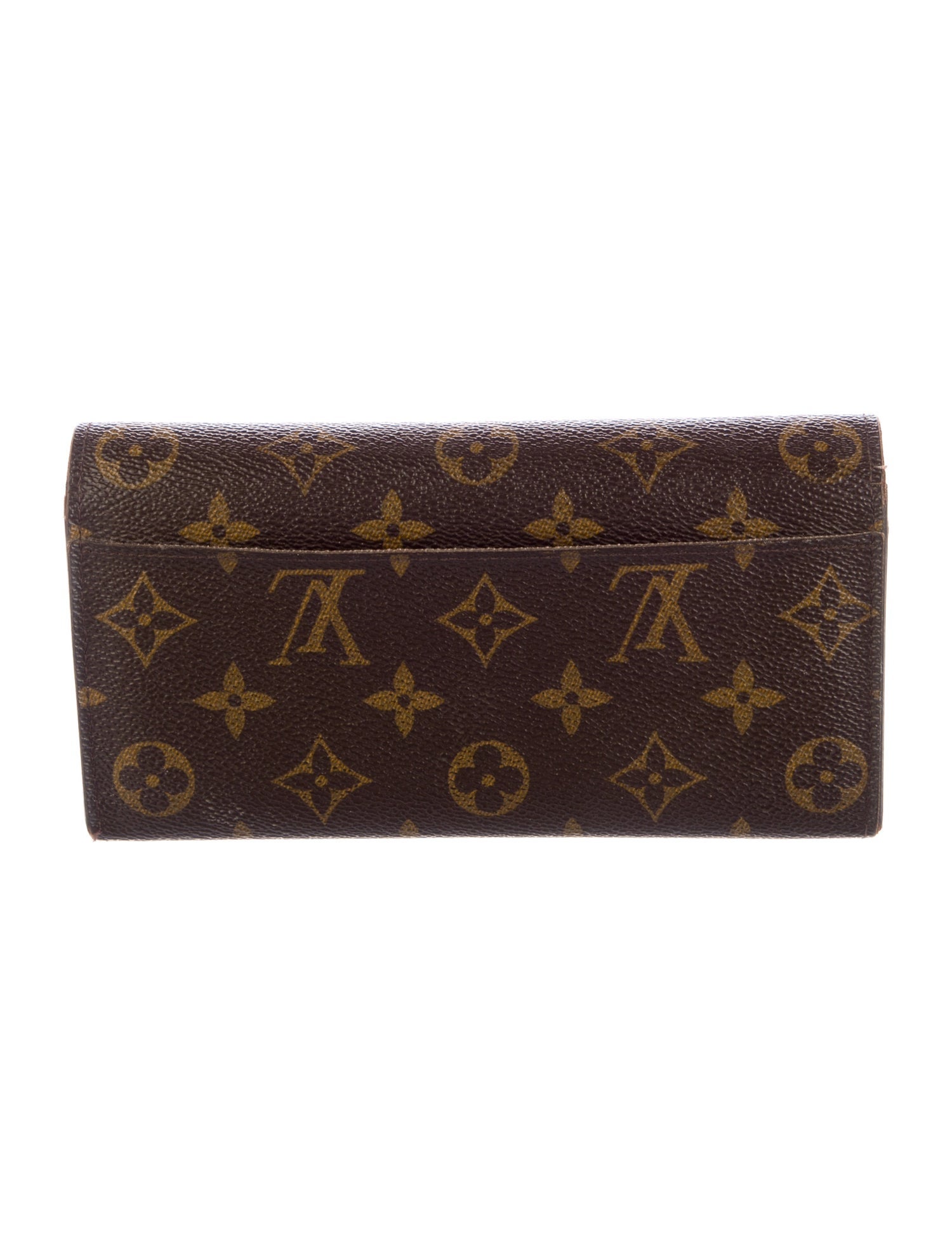 Louis Vuitton Vintage Monogram Pattern Sarah Wallet