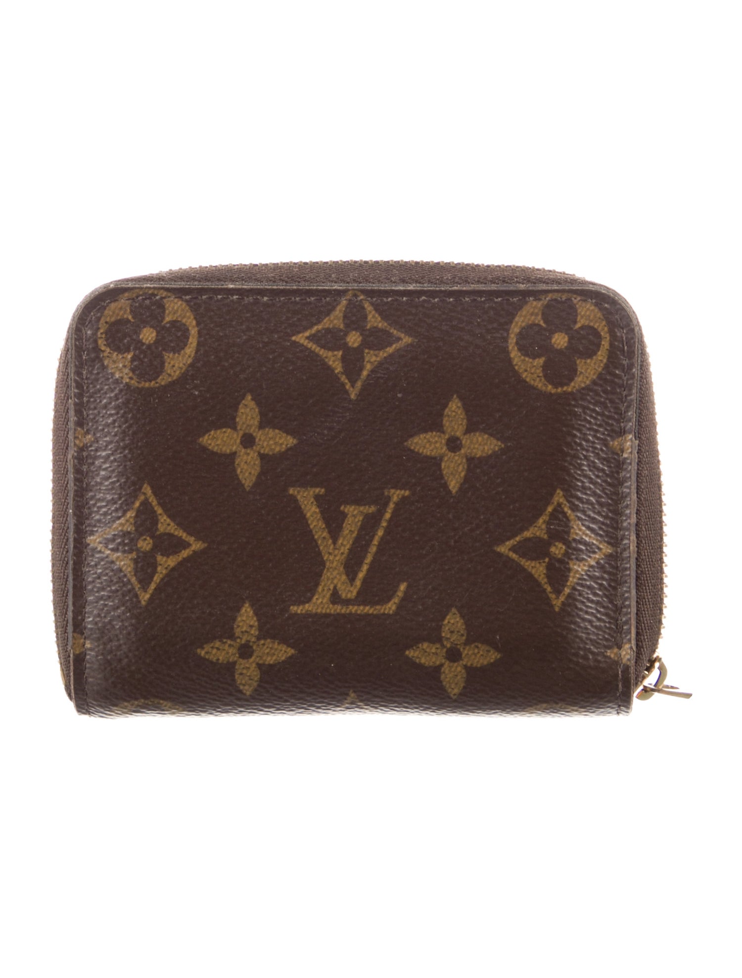 Louis Vuitton Monogram Pattern Coated Canvas Zippy Coin Purse