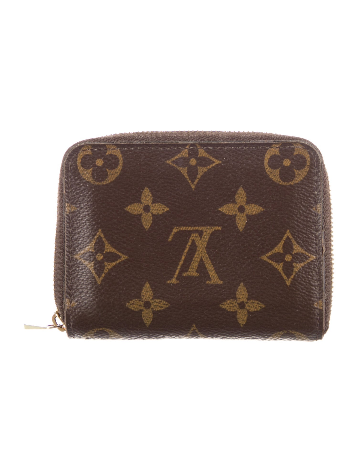 Louis Vuitton Monogram Pattern Coated Canvas Zippy Coin Purse