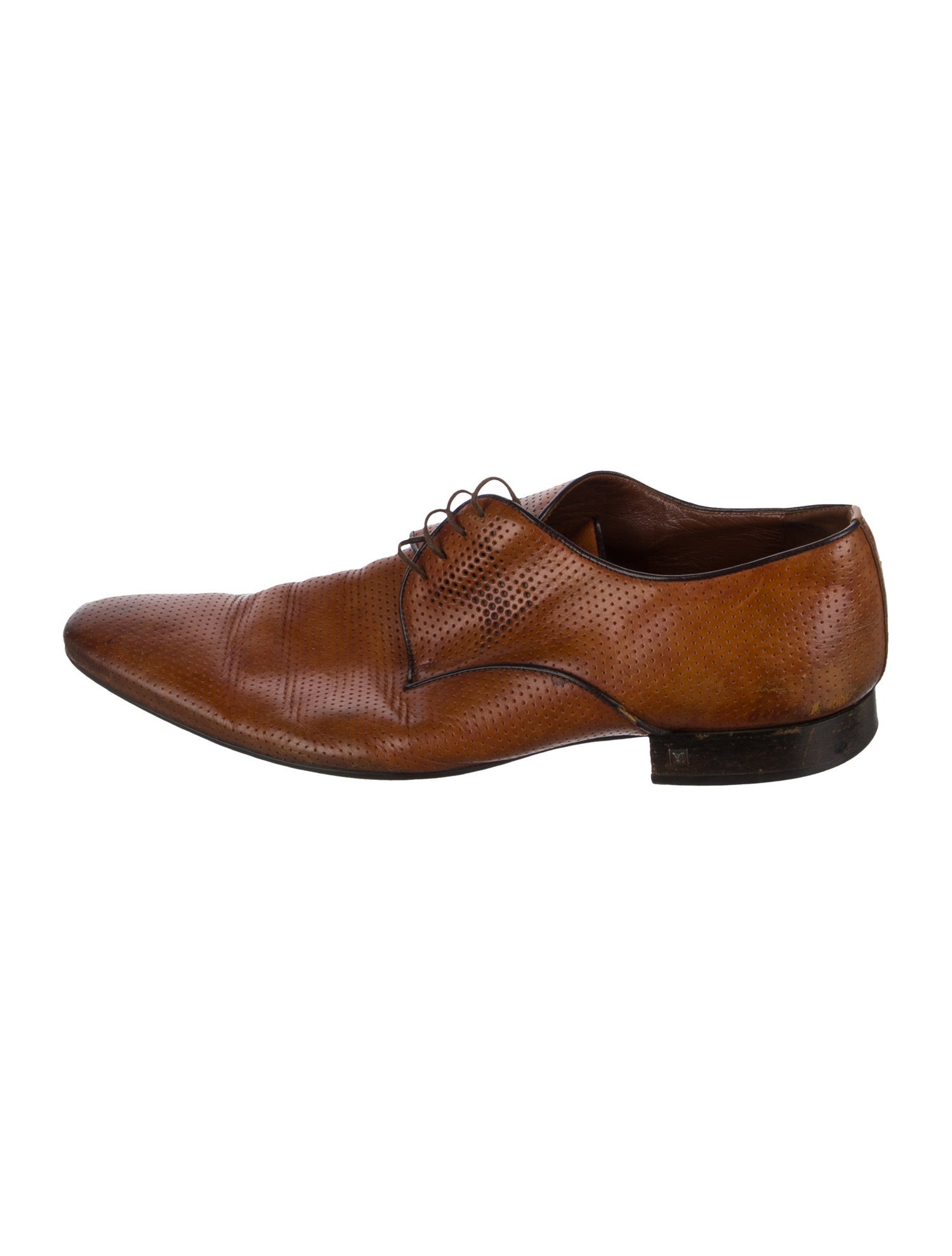 Louis Vuitton Leather Derby Shoes