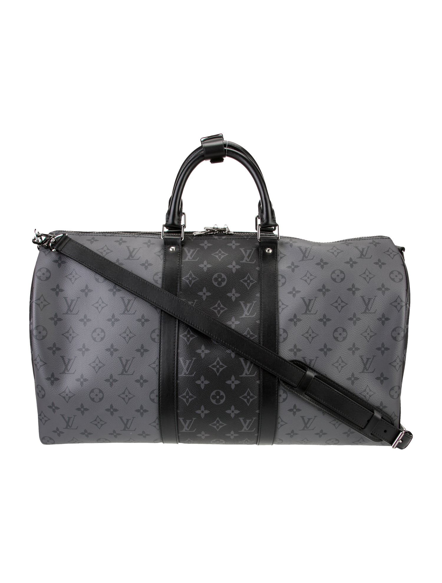 Louis Vuitton Monogram Eclipse Keepall 50