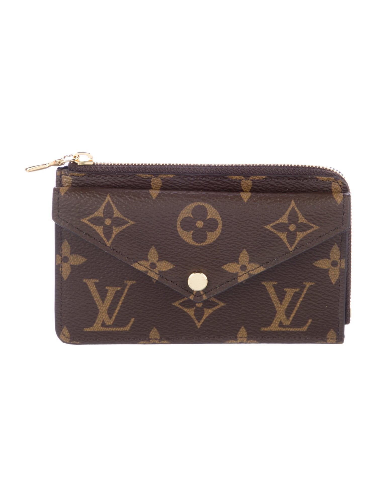 Louis Vuitton Coated Canvas Card Holder Recto Verso