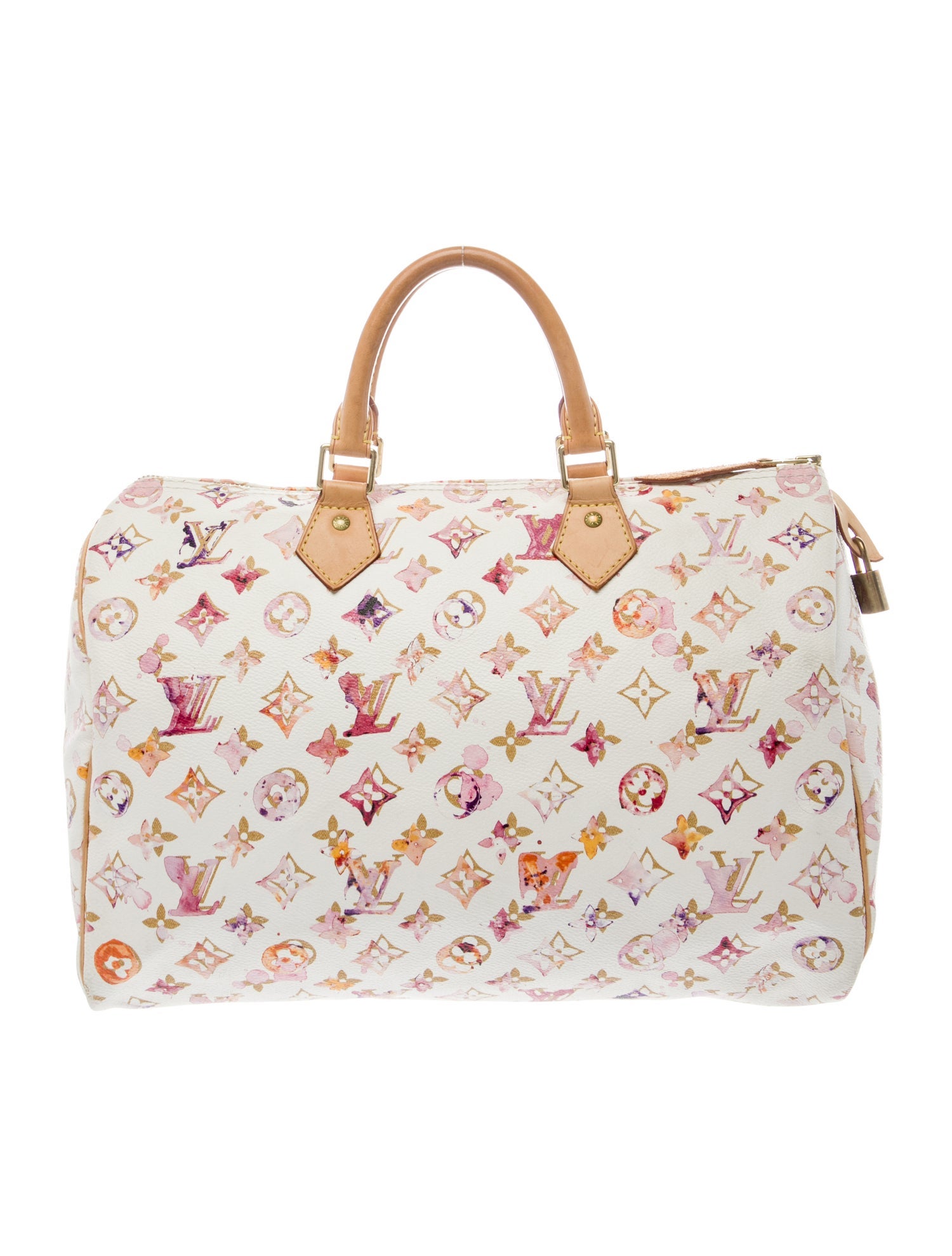 Louis Vuitton Aquarelle Monogram Speedy 35