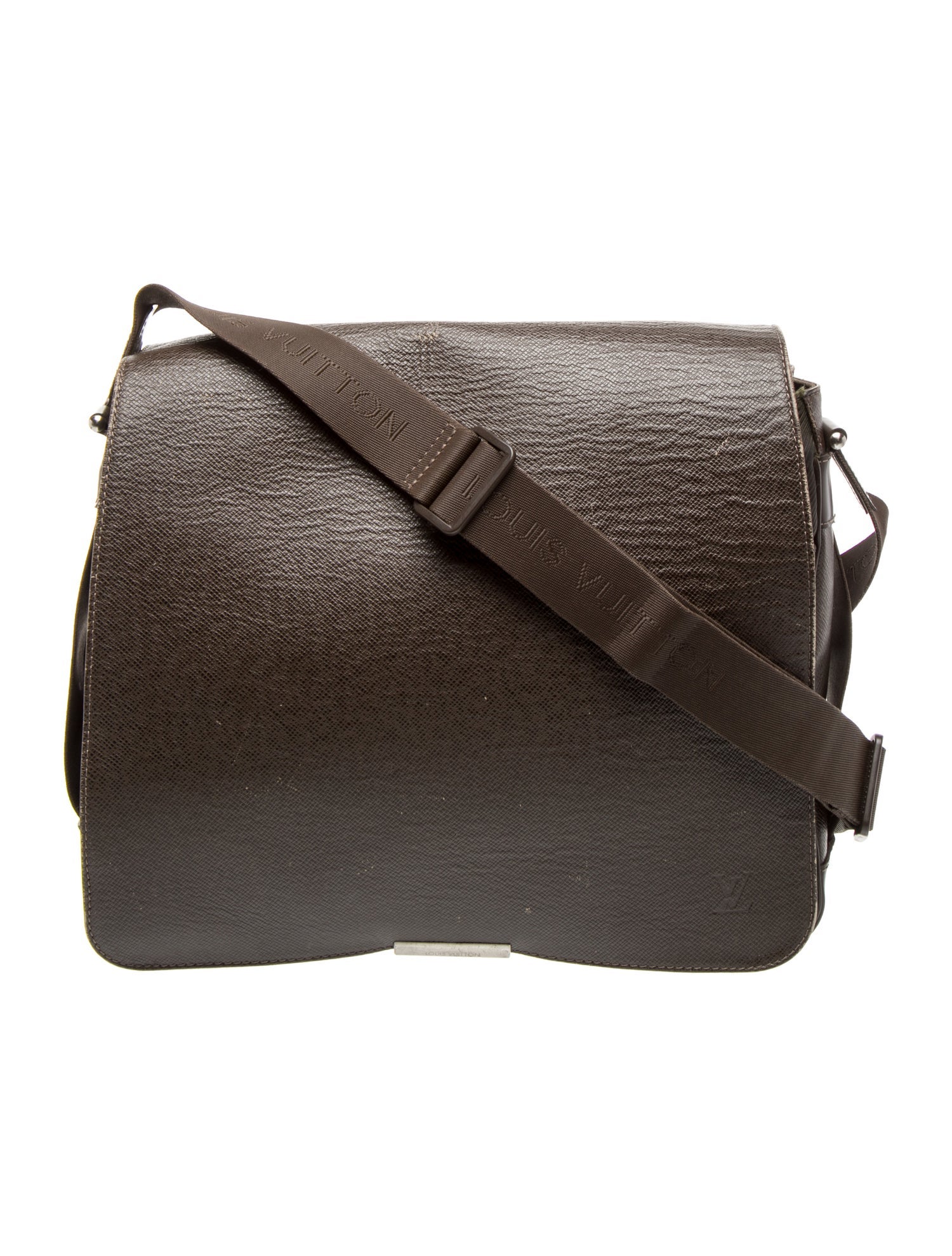 Louis Vuitton Taiga Leather Messenger Bag